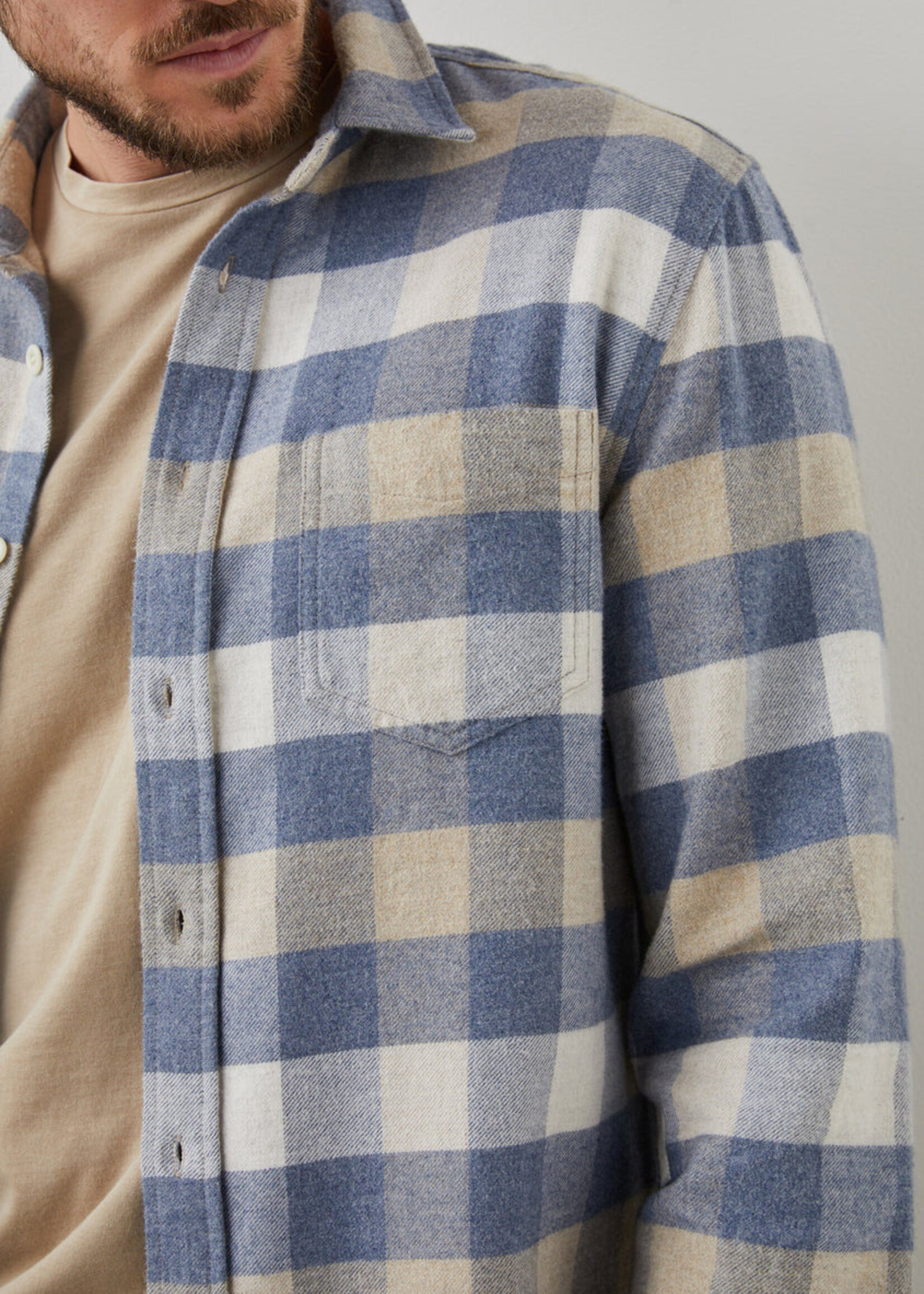 Rails Rails Chemise Forrest - Mist Birch Oat Heather