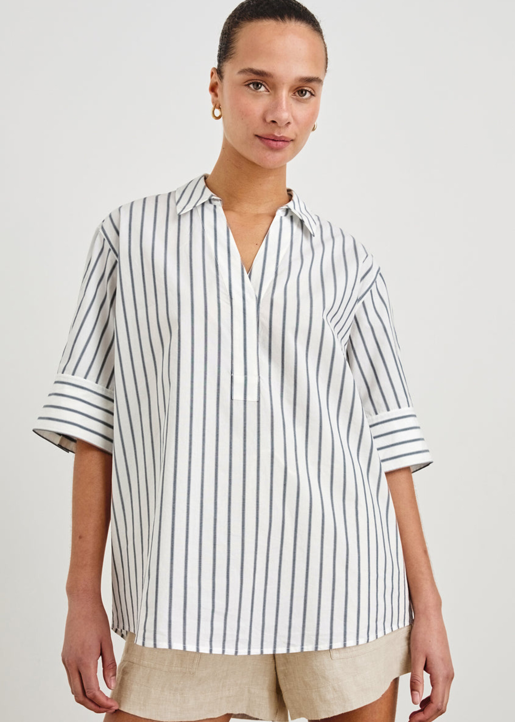 Rails Rails Short Foster - Heathered Flax