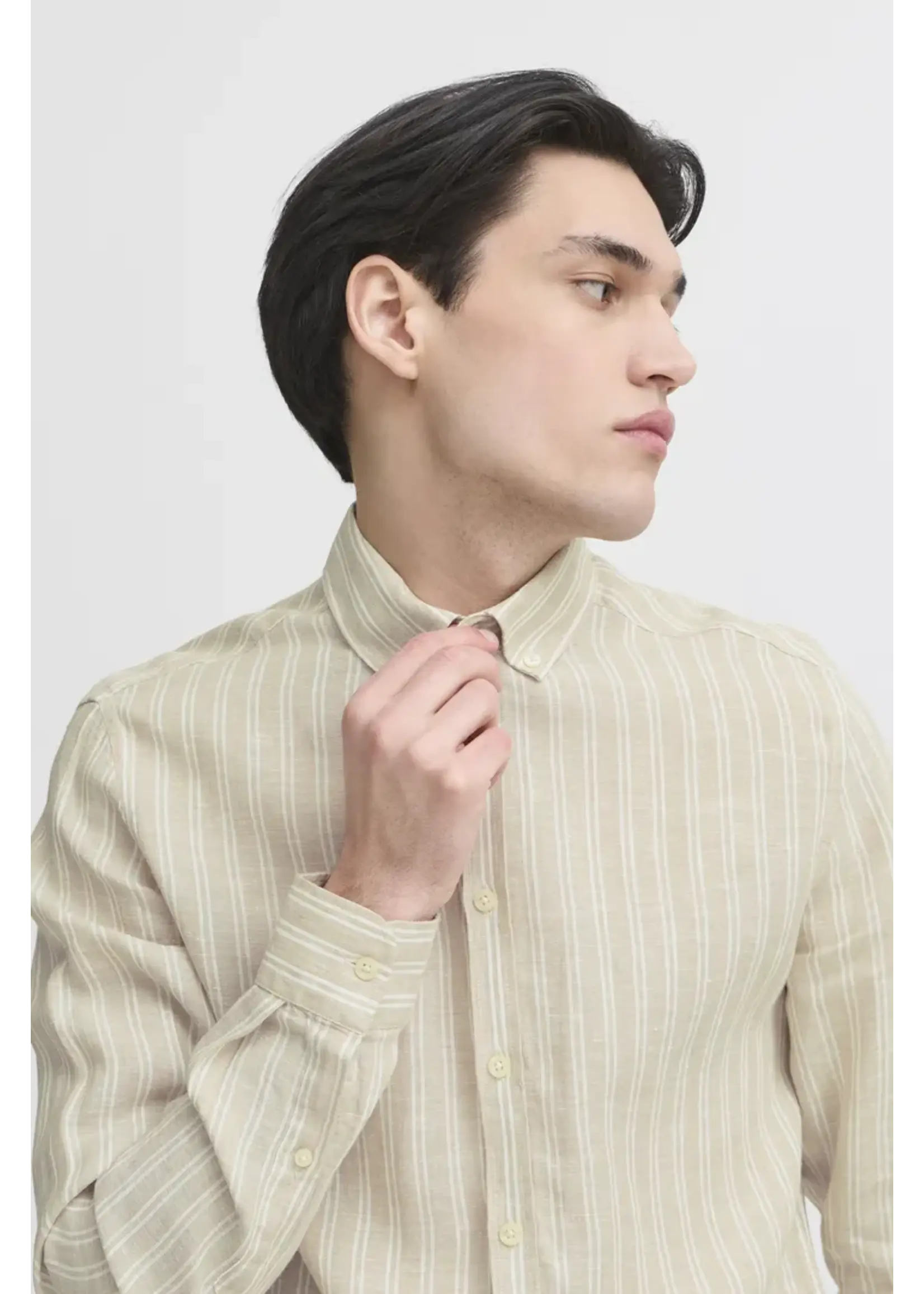 Casual Friday Casual Friday Dallas LS Shirt - Plaza Taupe