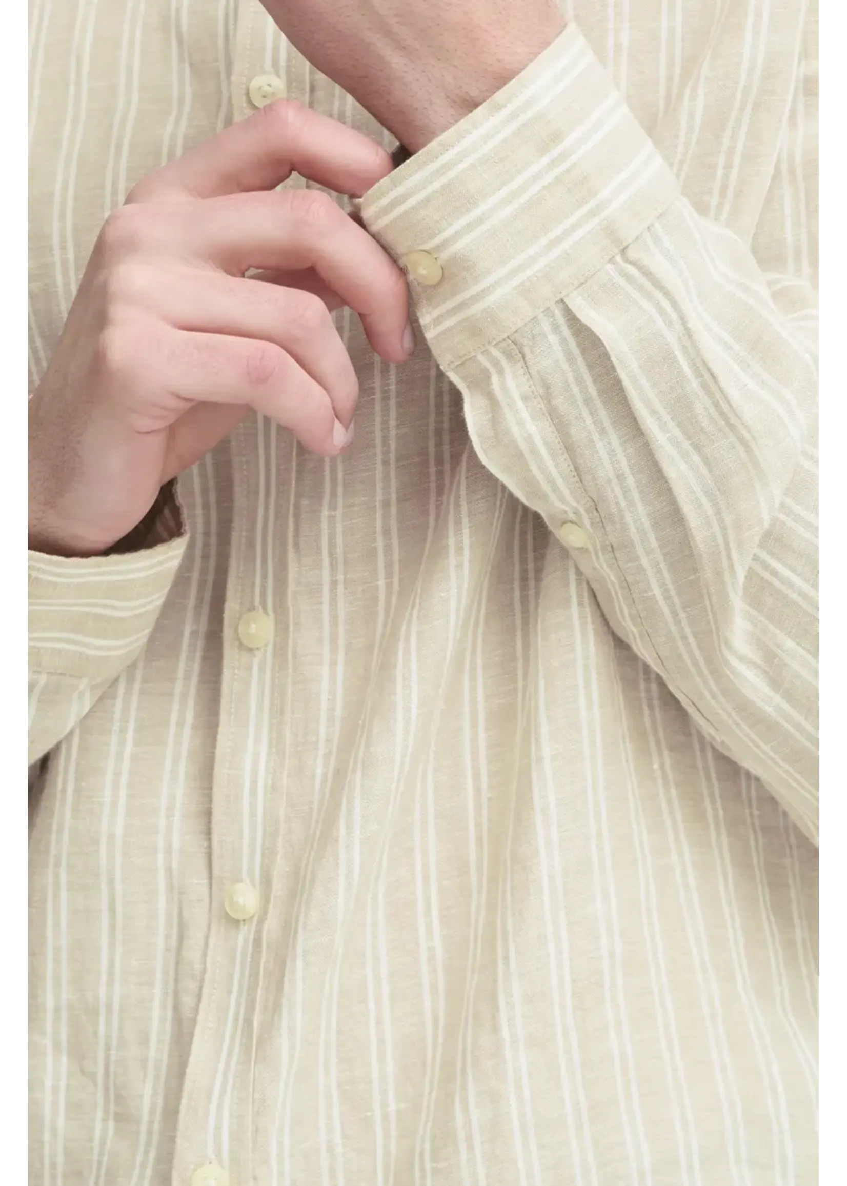 Casual Friday Casual Friday Dallas LS Shirt - Plaza Taupe