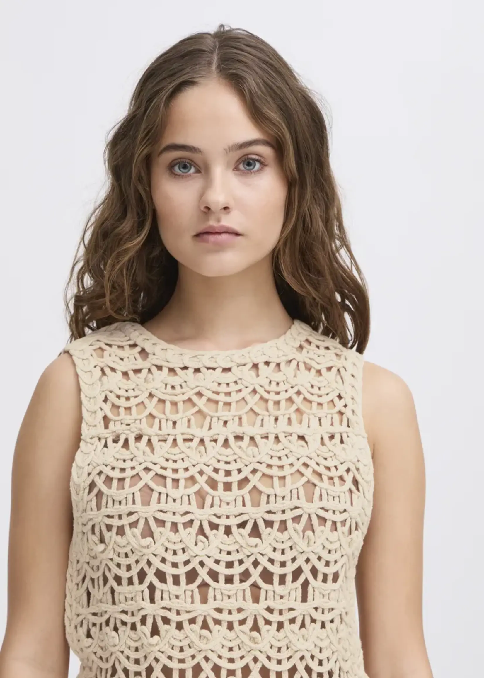 ICHI ICHI Anpers Top - Sandshell