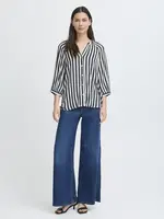 ICHI ICHI Chemise IHMarrakech - Eclipse Dotted Stripe