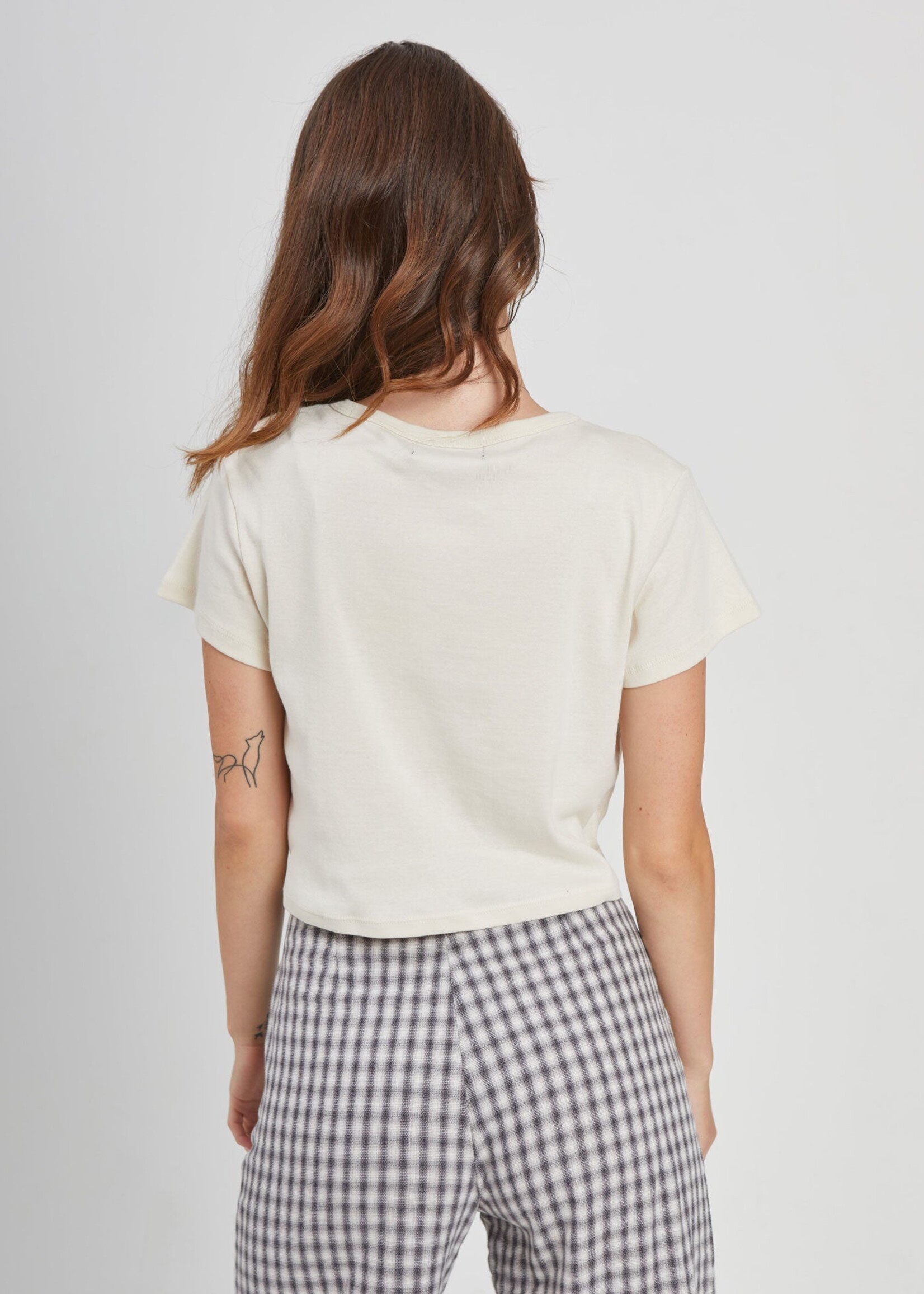 Girl Dangerous Girl Dangerous St.Tropez Tee - Off White
