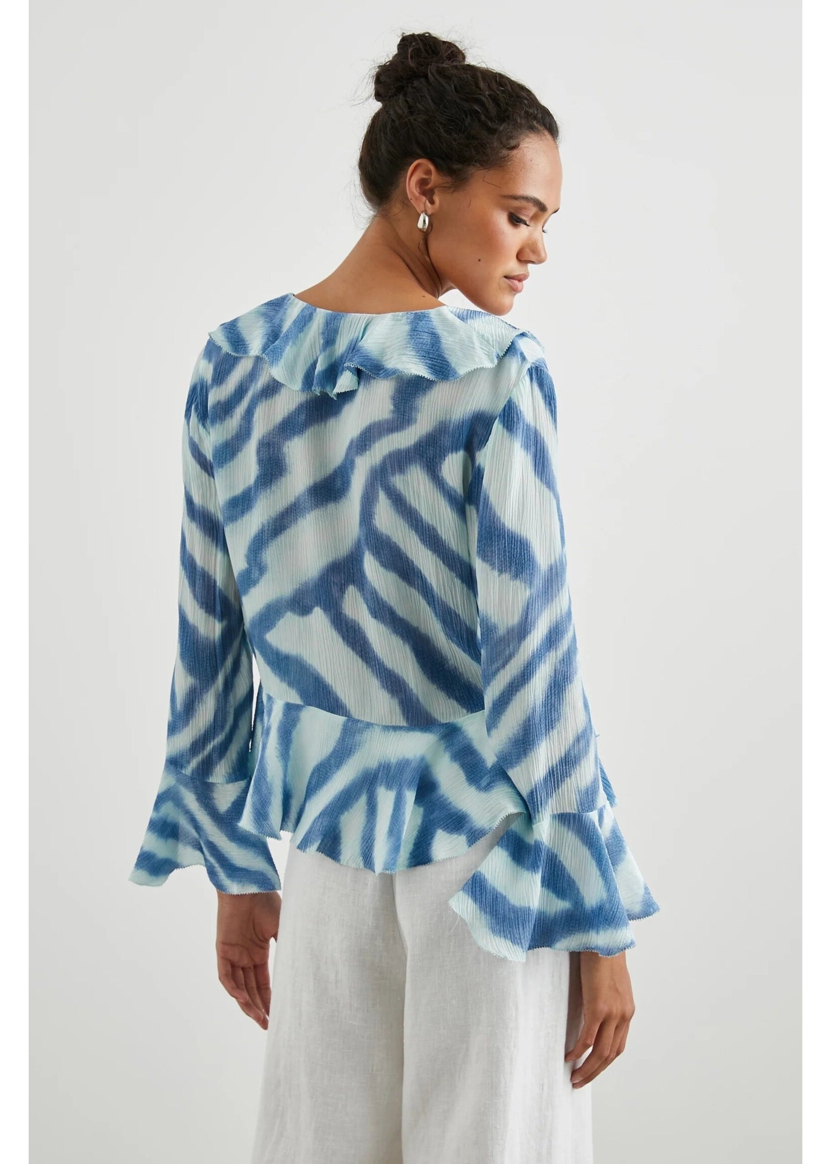 Rails Rails Chemisier Nicoletta - Blue Watercolour Stripes