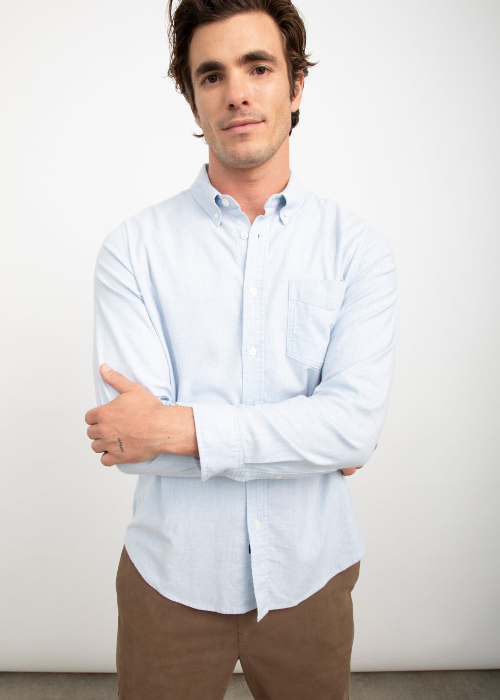 Rails Rails Chemise Reid - Blue Oxford
