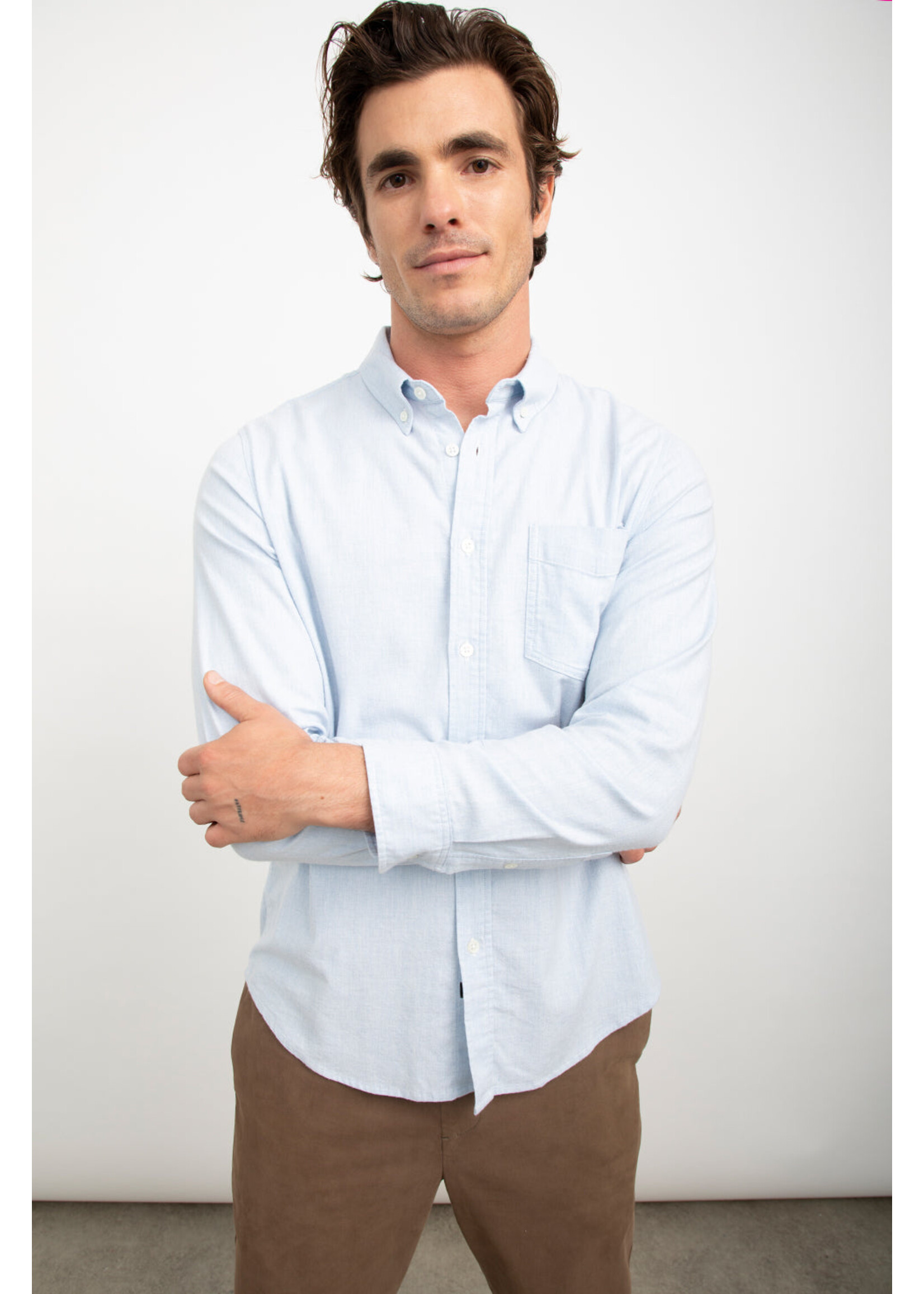 Rails Rails Reid Shirt - Blue Oxford