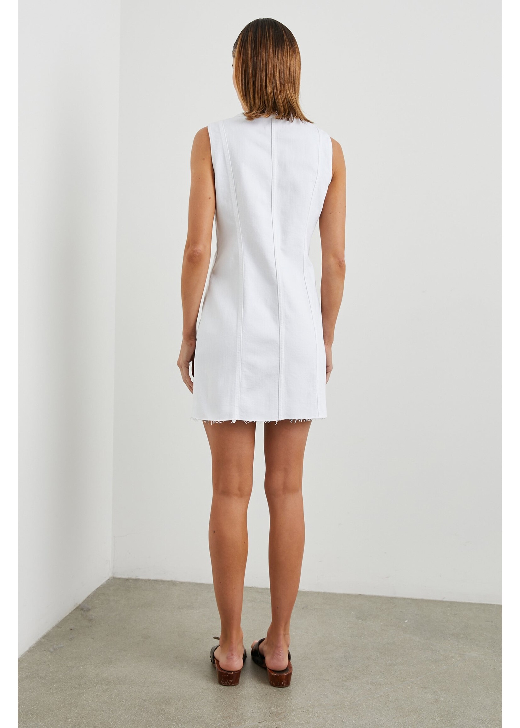Rails Rails Strand Dress - Salt White
