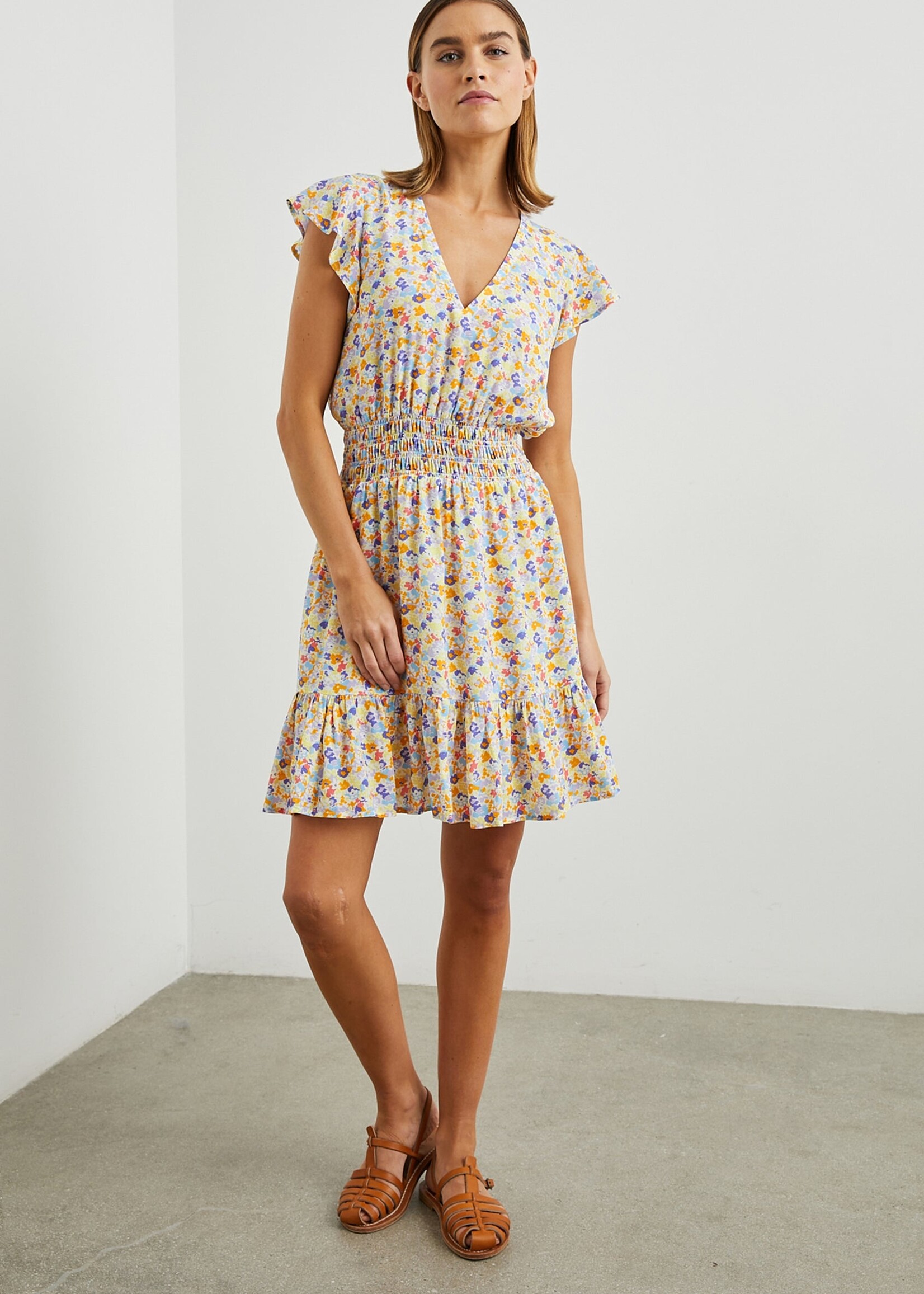 Rails Rails Tara Dress - Papaya Flowers