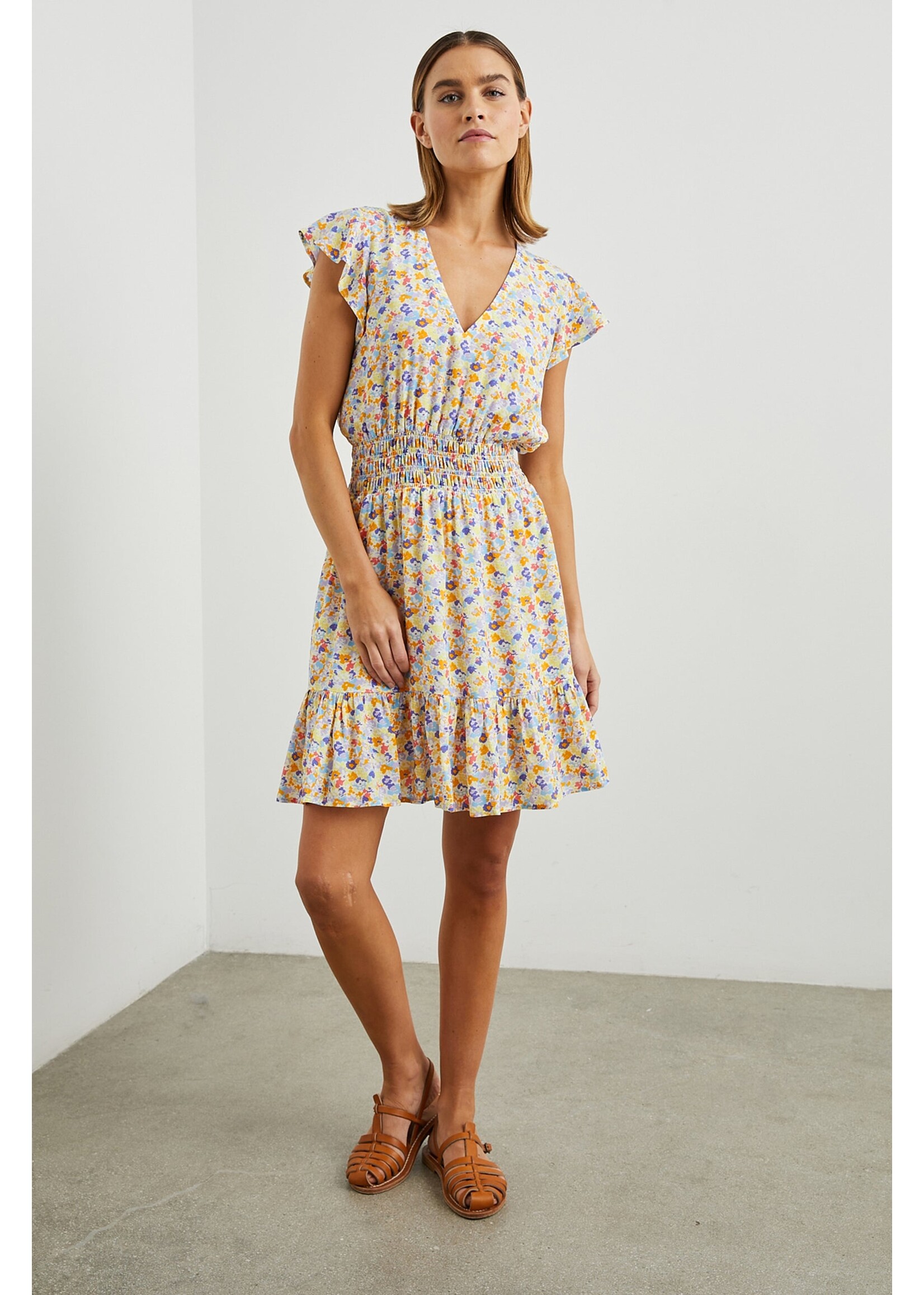 Rails Rails Robe Tara - Papaya Flowers
