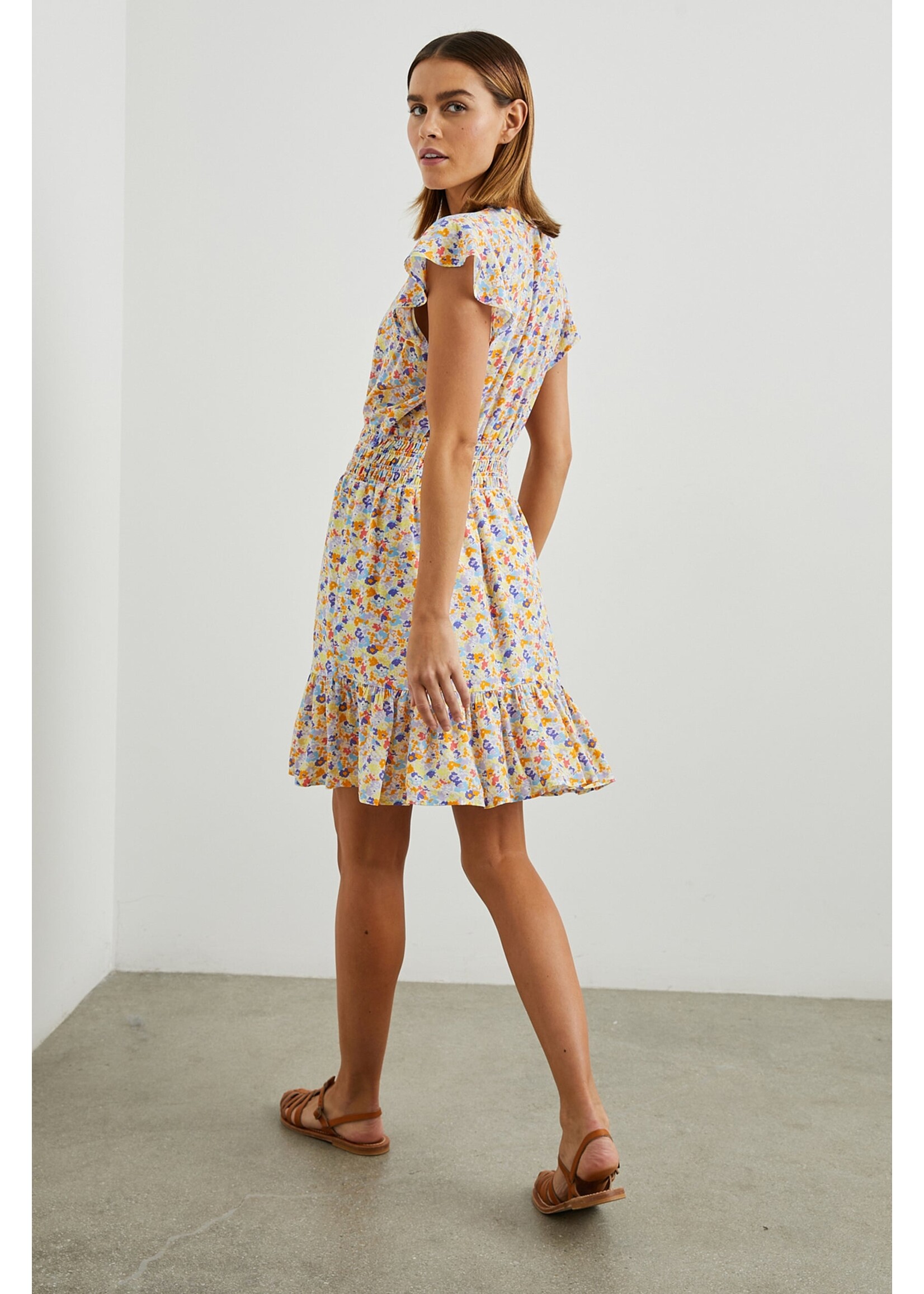 Rails Rails Robe Tara - Papaya Flowers