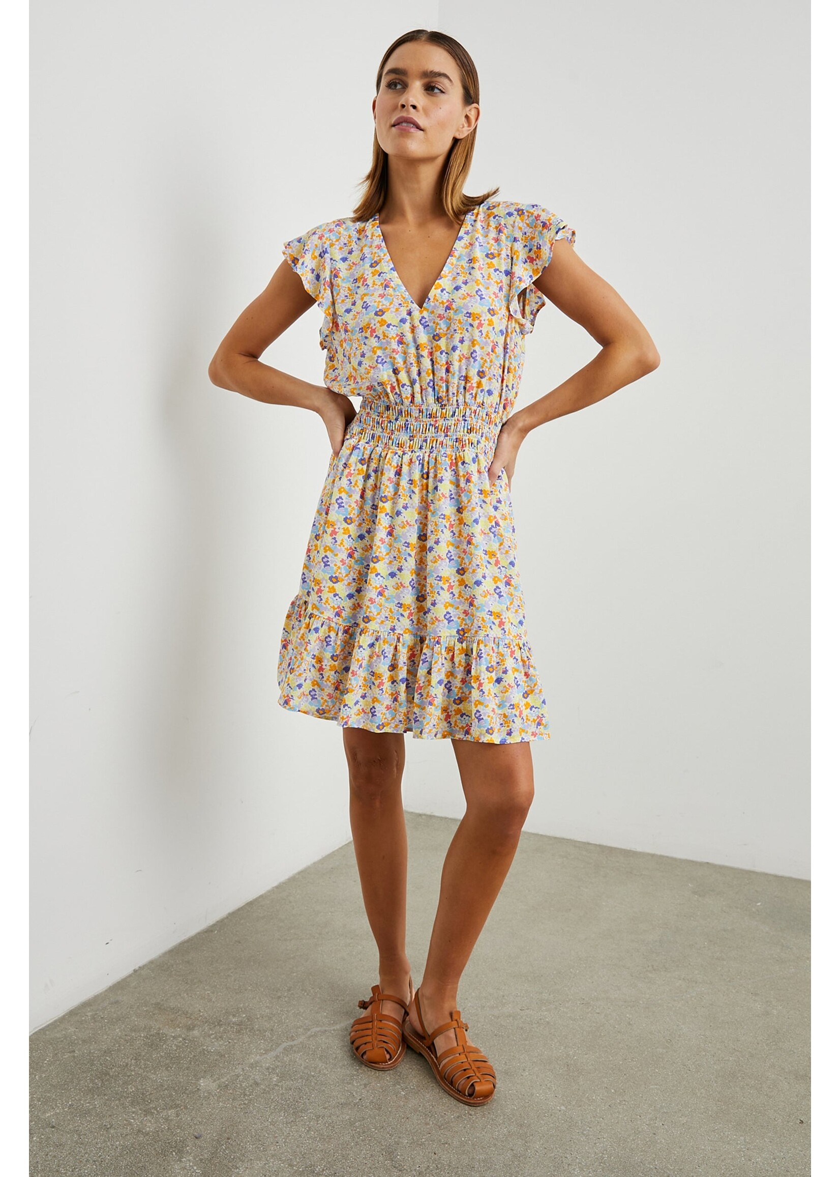 Rails Rails Robe Tara - Papaya Flowers