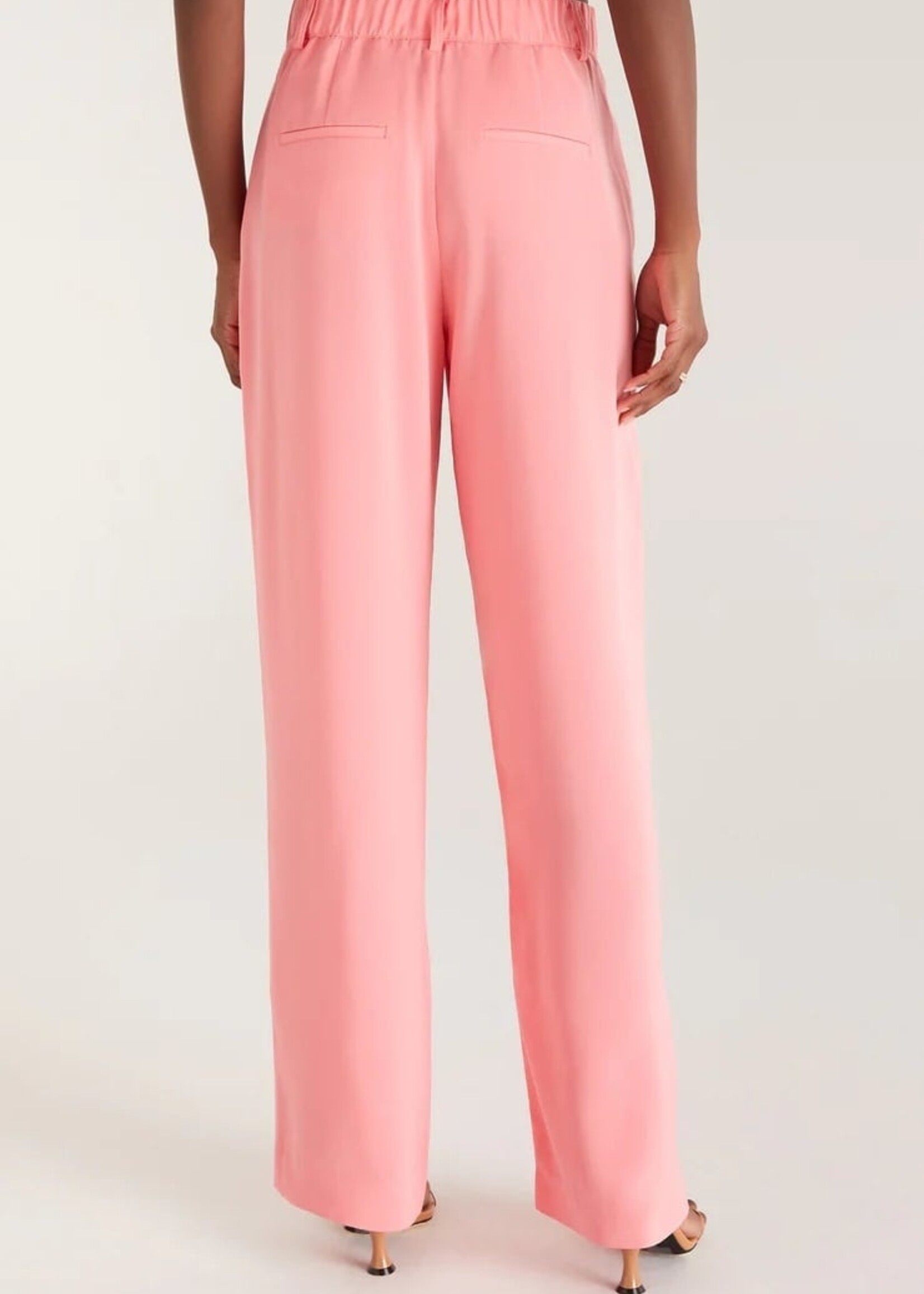 Z-Supply Z-Supply Lucy Twill Pant - Sunkist Coral