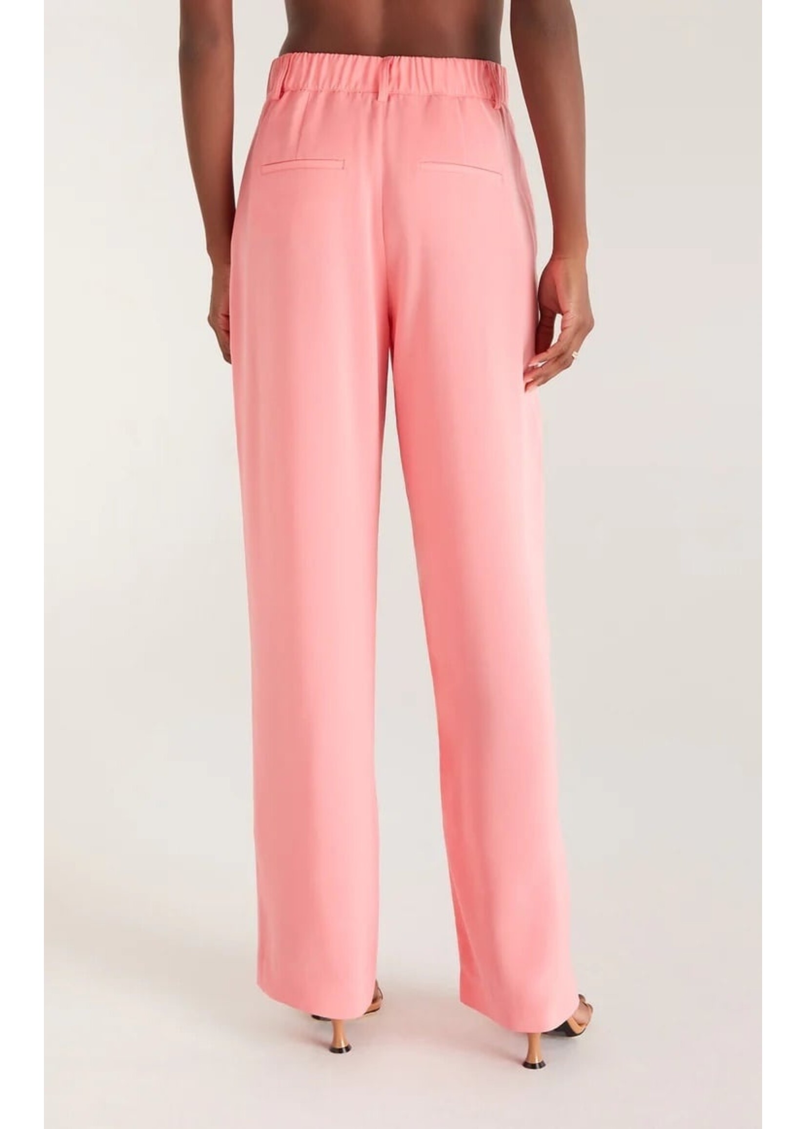 Z-Supply Z-Supply Lucy Twill Pant - Sunkist Coral