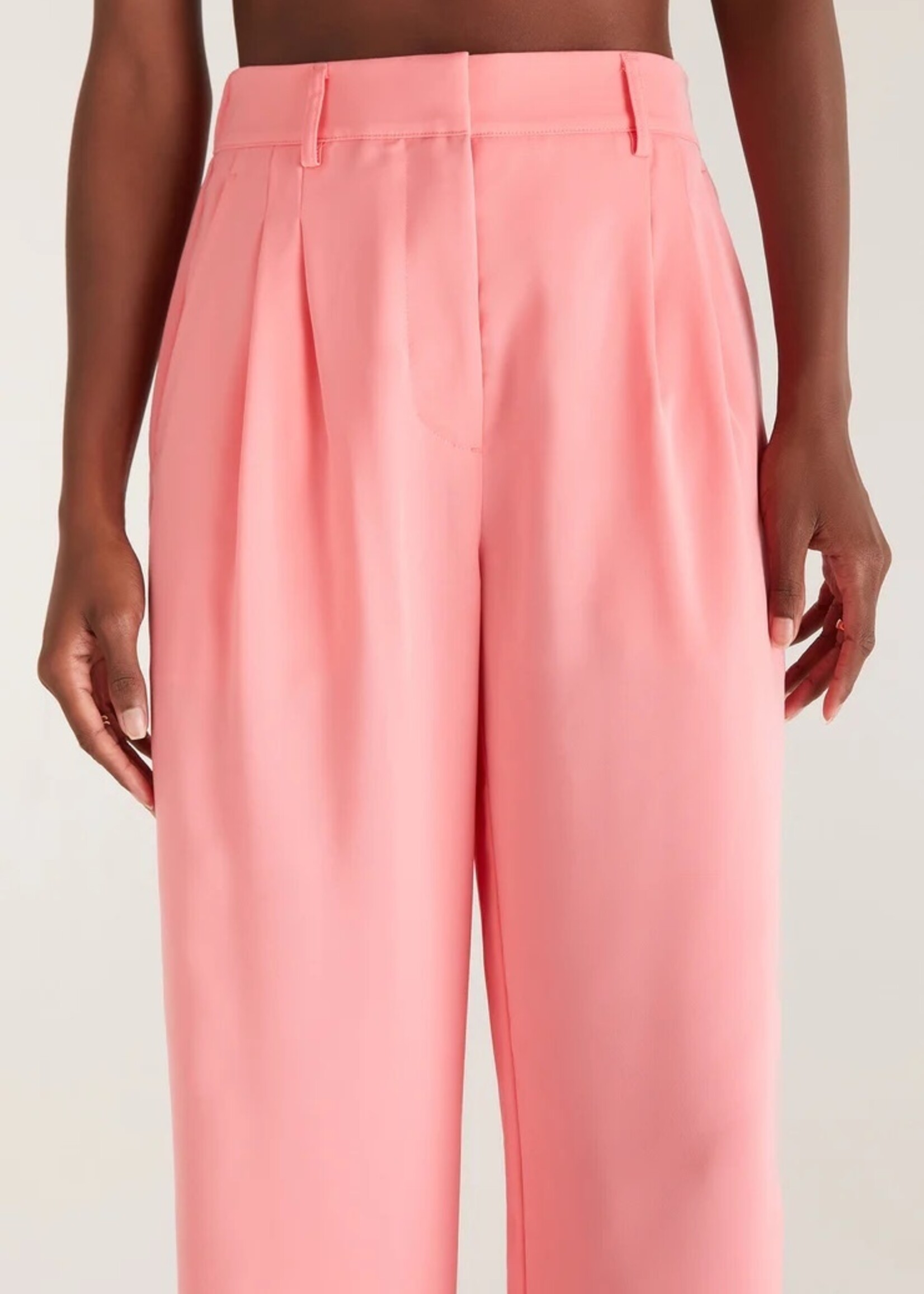 Z-Supply Z-Supply Lucy Twill Pant - Sunkist Coral
