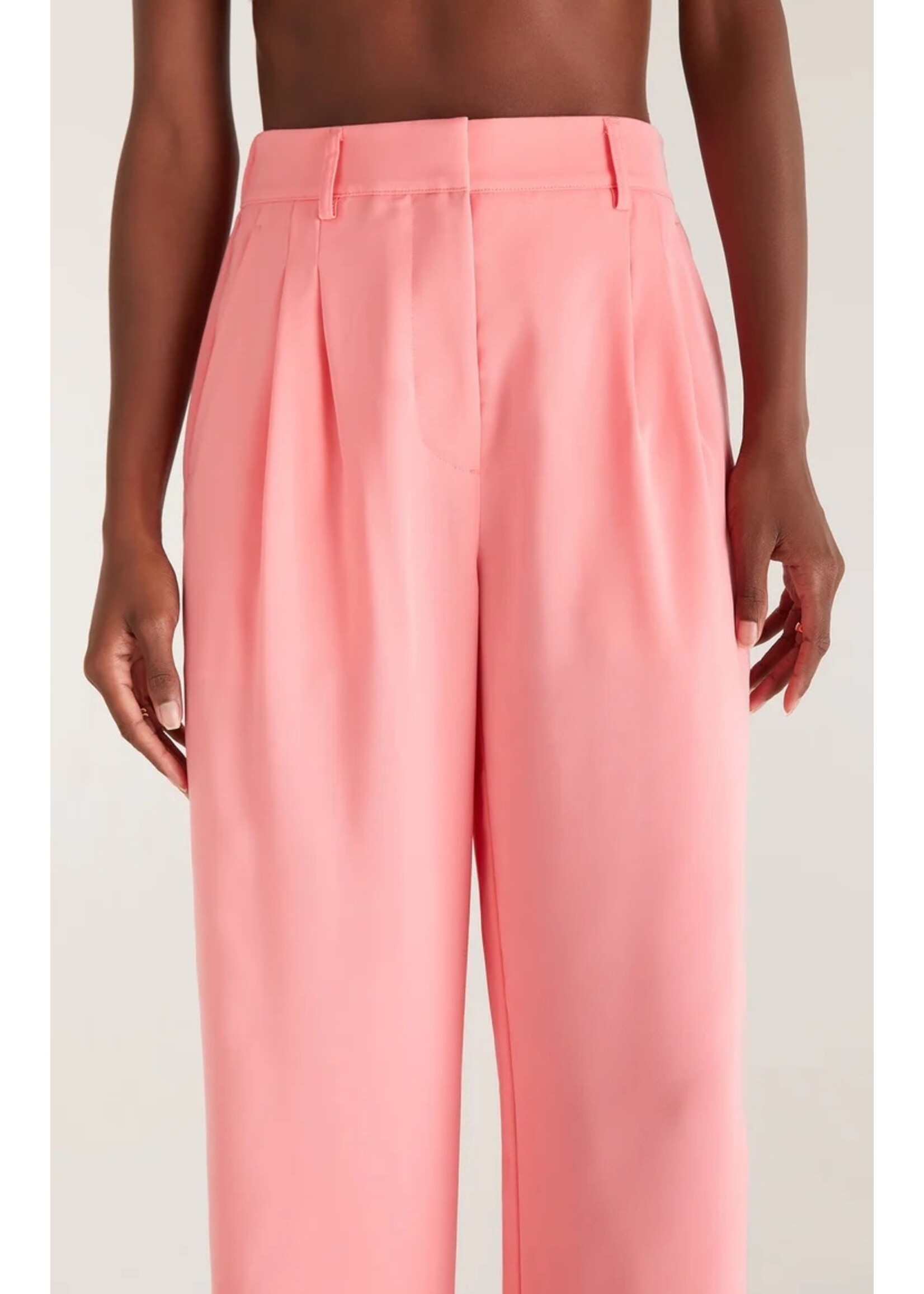 Z-Supply Z-Supply Lucy Twill Pant - Sunkist Coral