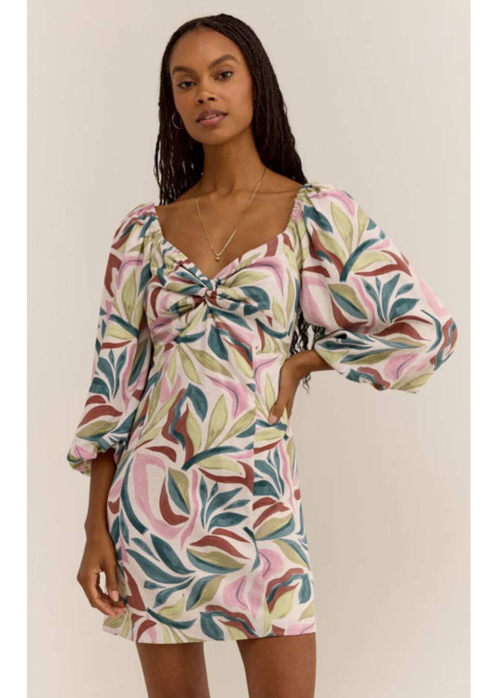 Z-Supply Z-Supply Mirani Safari Mini Dress - Flax