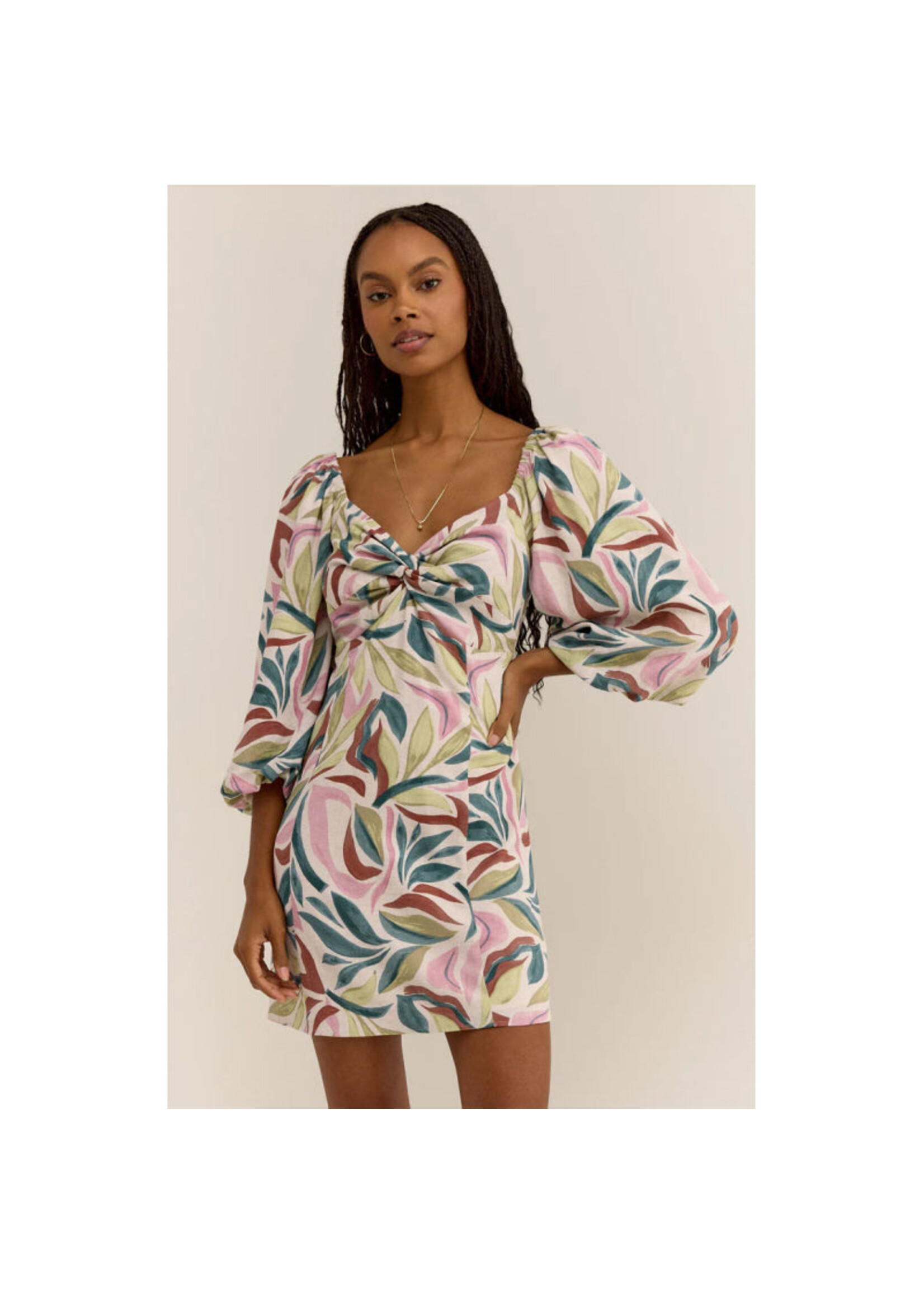 Z-Supply Z-Supply Mirani Safari Mini Dress - Flax