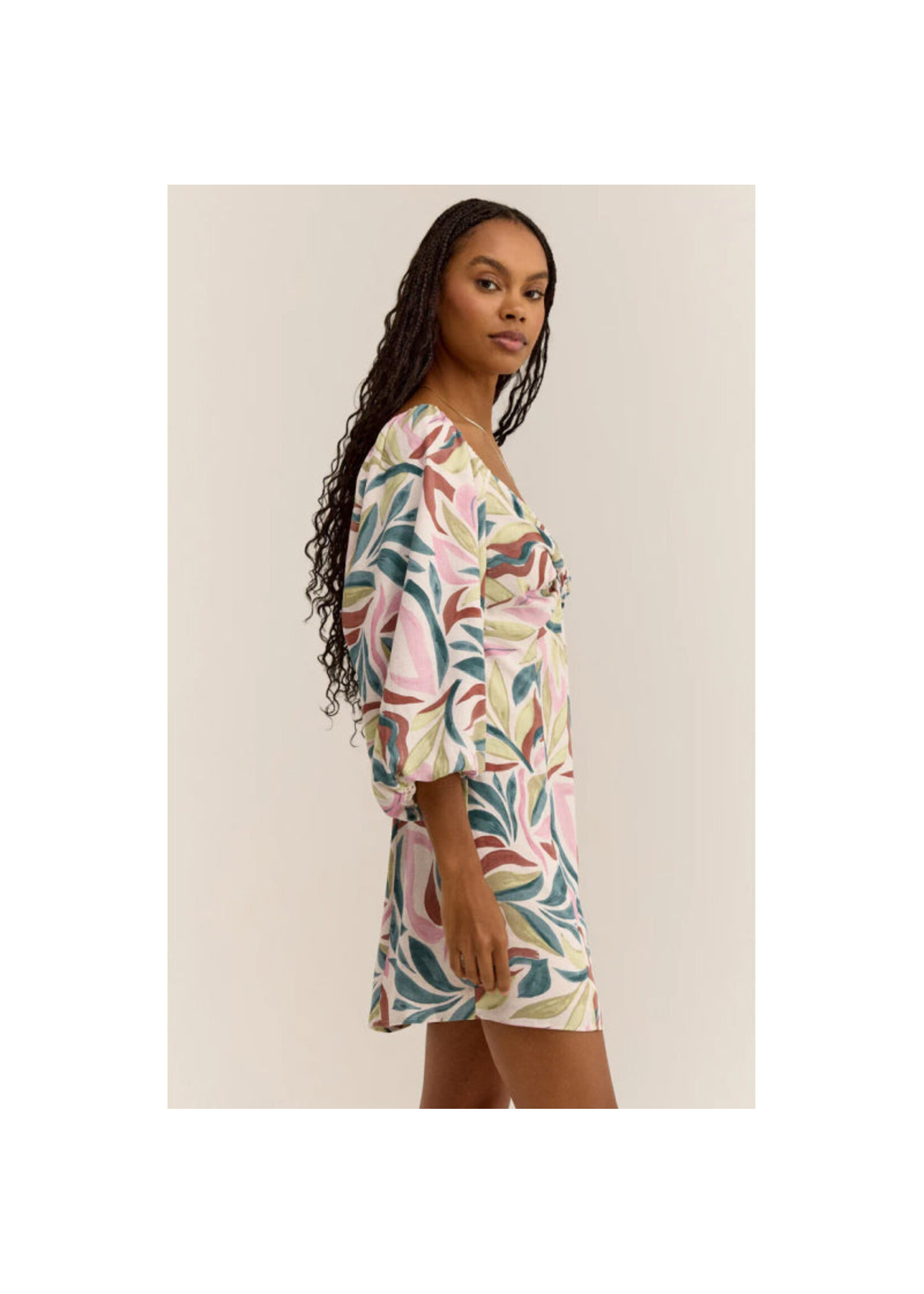 Z-Supply Z-Supply Mirani Safari Mini Dress - Flax
