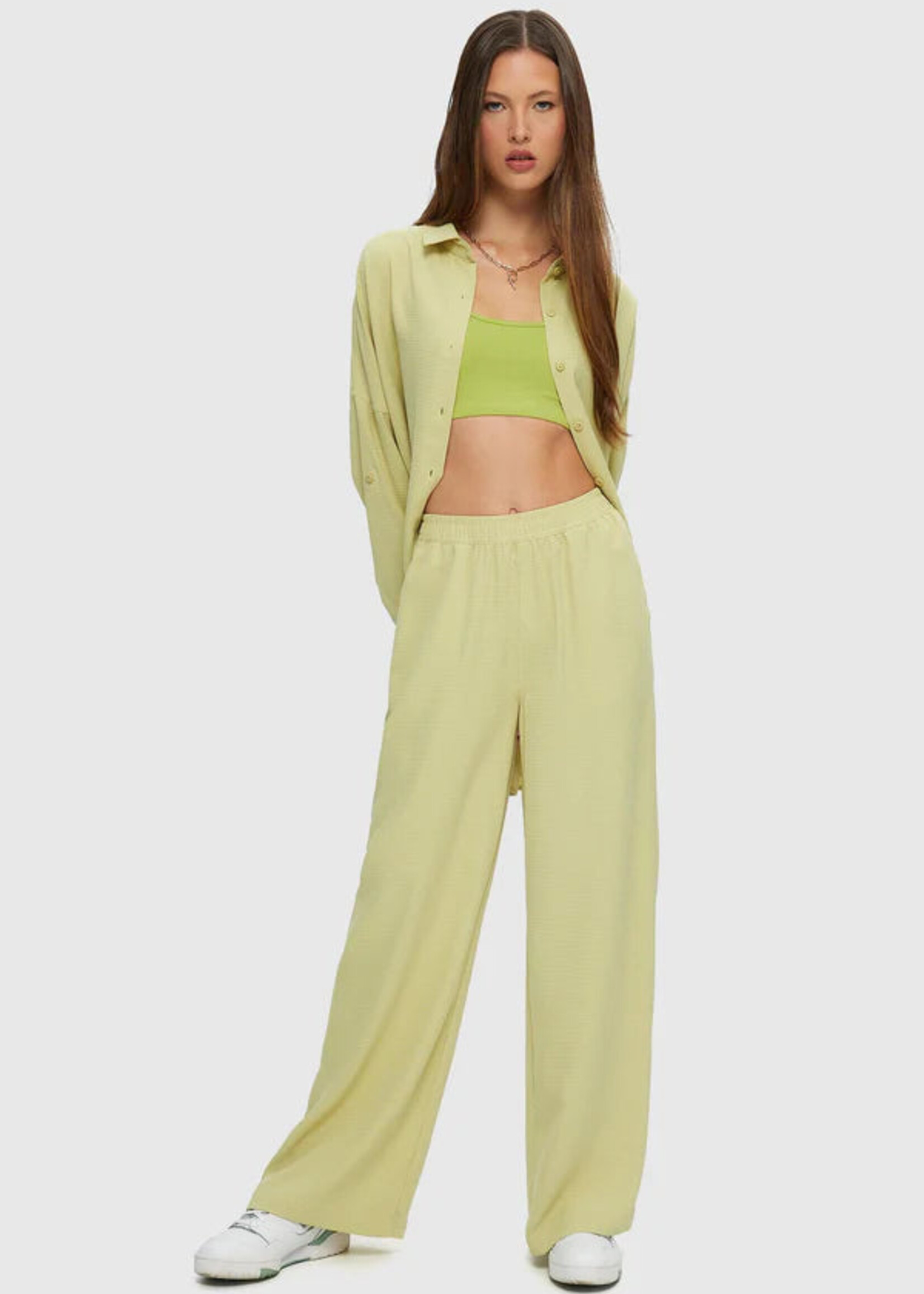 Kuwalla Kuwalla Pantalon De Plage Large - Lime
