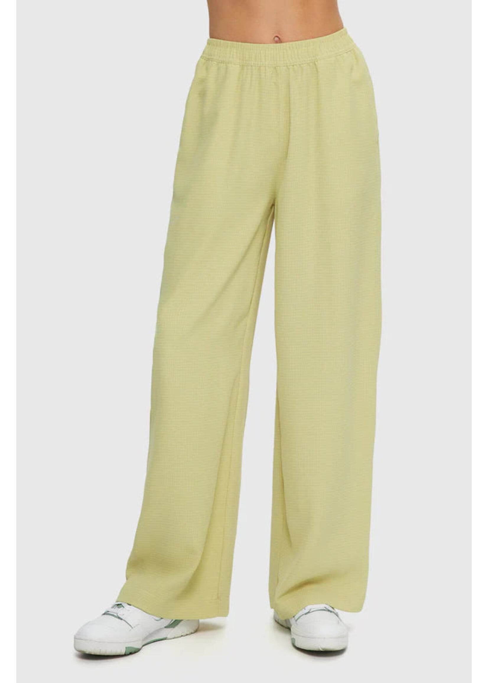 Kuwalla Kuwalla Wide Leg Beach Pant - Lime