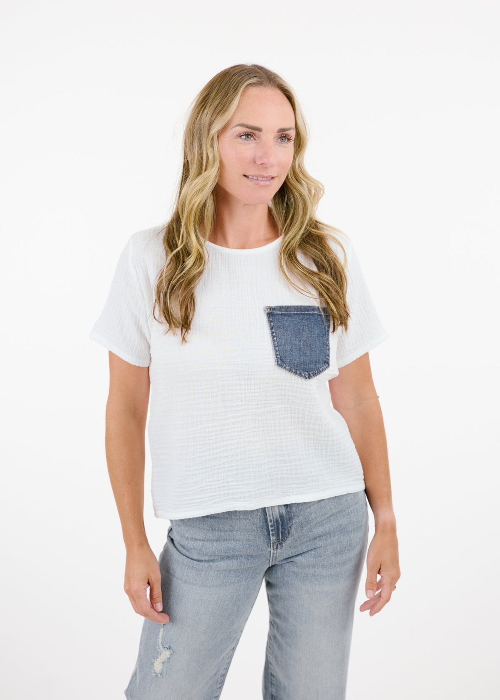 Shannon Passero Haut Aletta - Blanc