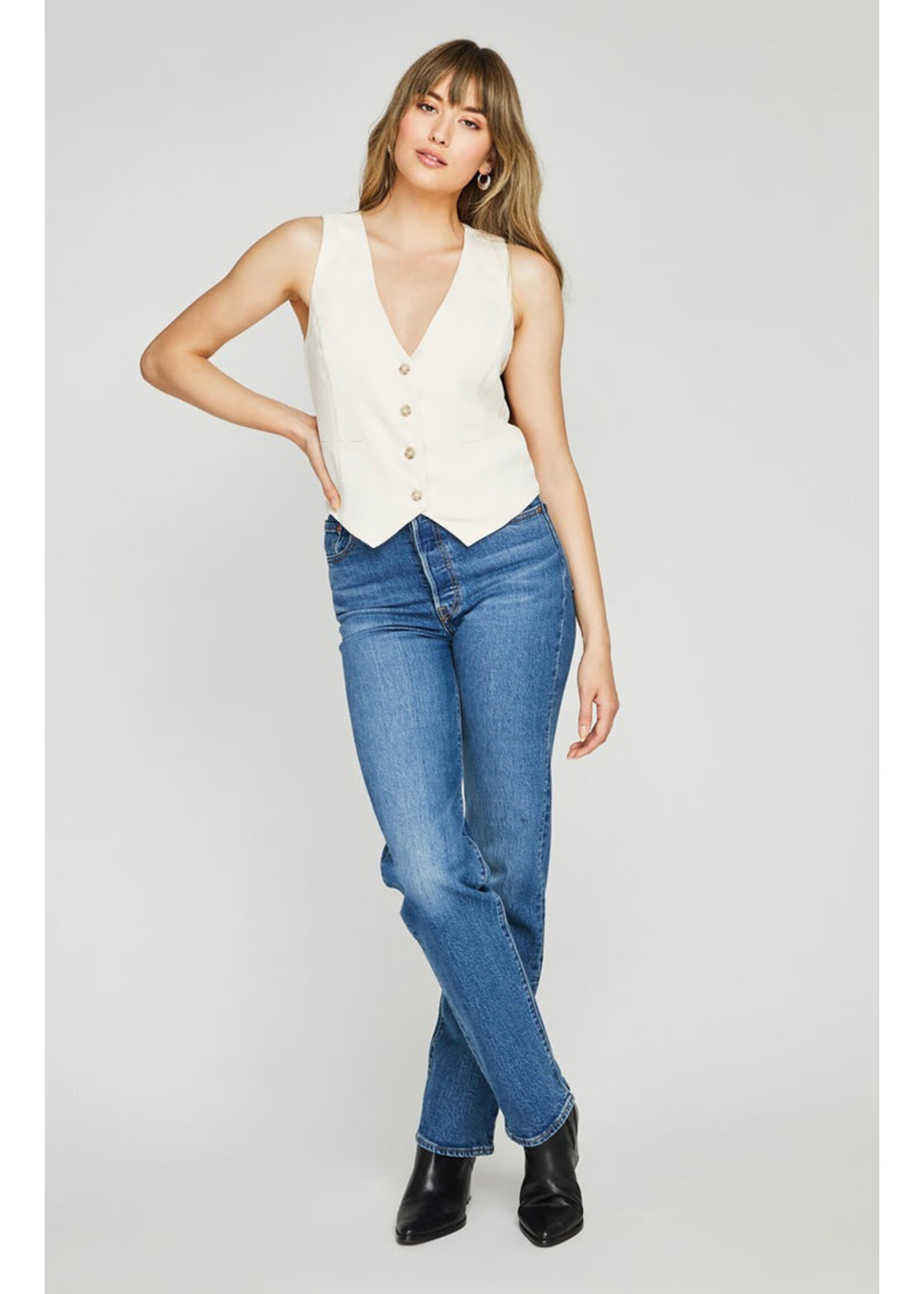 Gentle Fawn Freya Vest - Cream