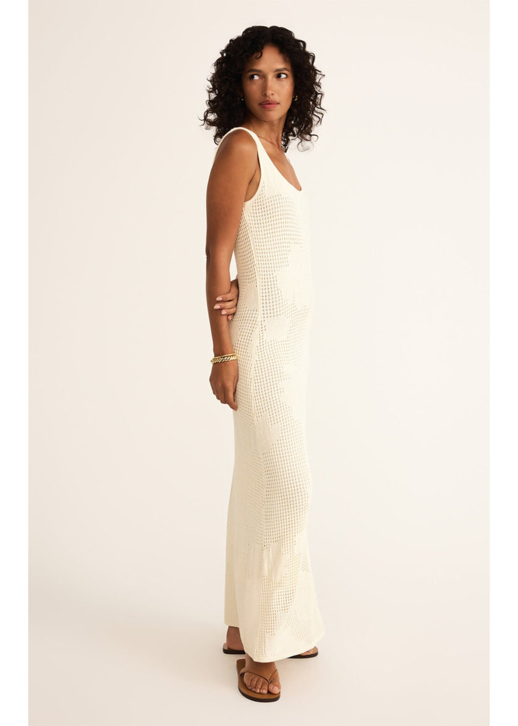 Z-Supply Z-Supply Praya Fleur Crochet Dress - Natural