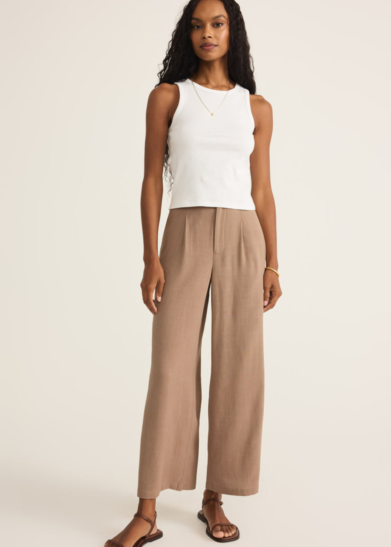 Z-Supply Z-Supply Pantalon Vista - Iced Coffee