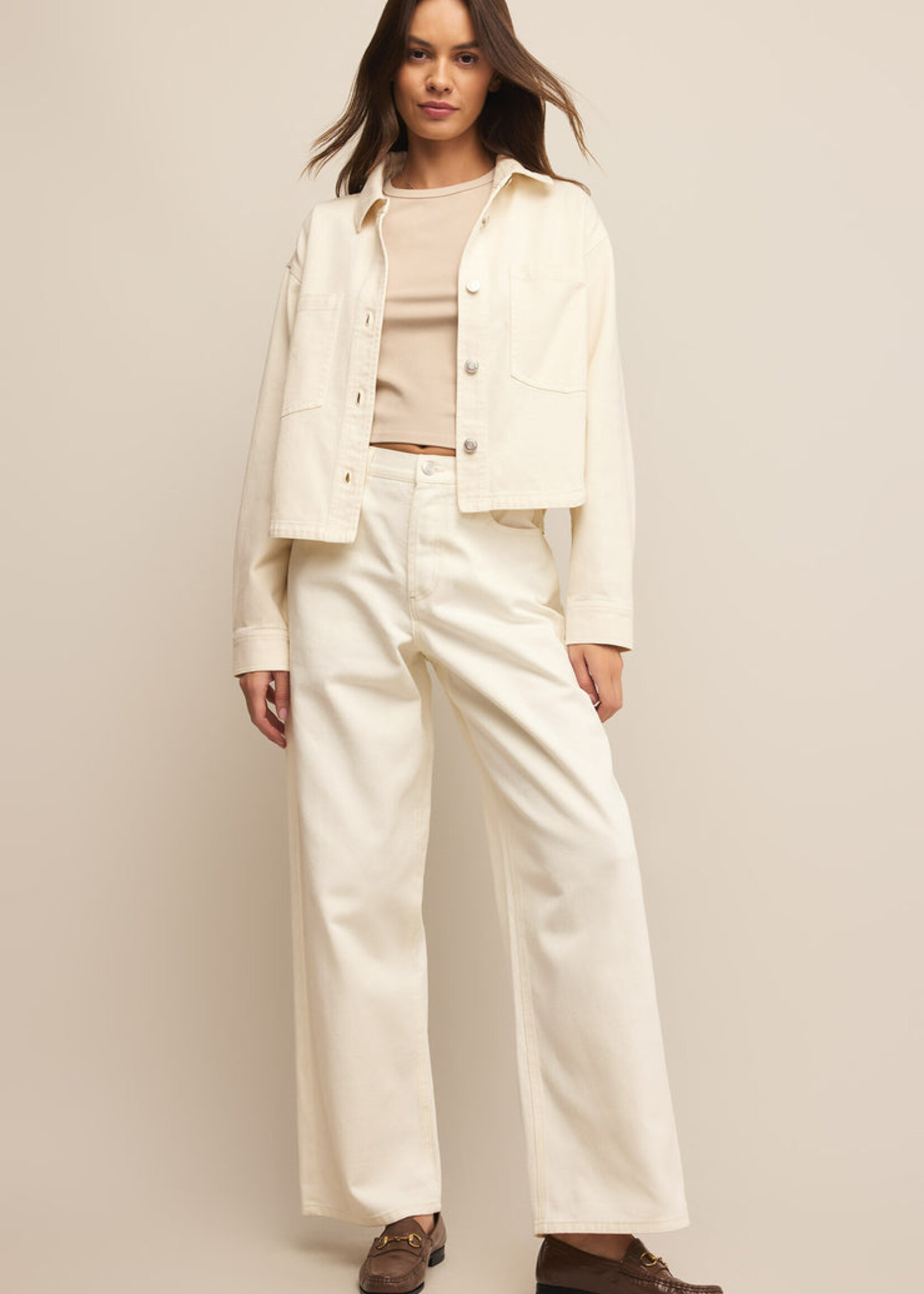 Z-Supply Z-Supply Lou Denim Pant - Off White