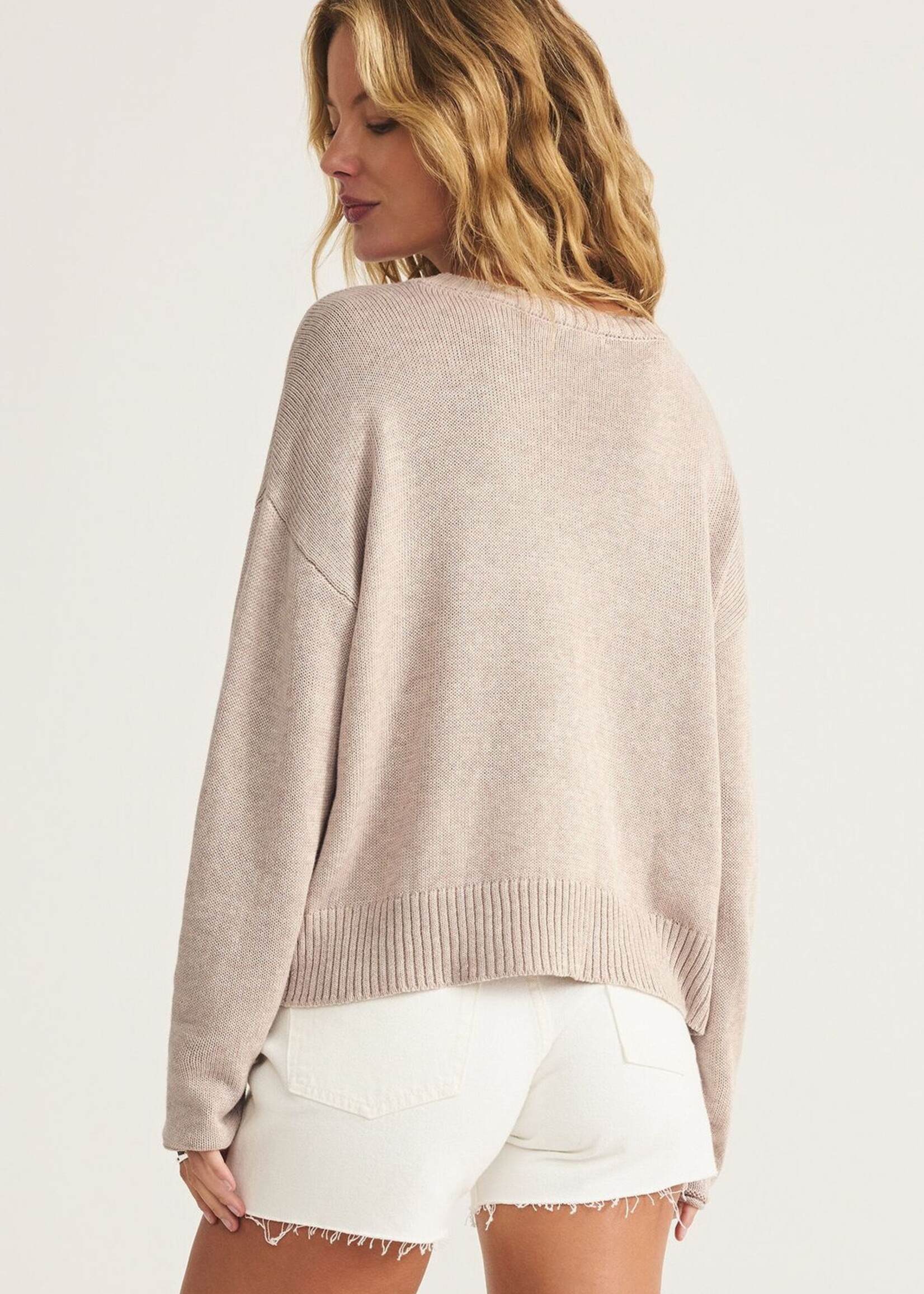 Z-Supply Z-Supply Sienna Coastal Sweater - Oatmeal Heather