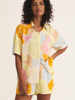 Z-Supply Z-Supply Chemise En Lin Tinsley Riviera - Mellow Yellow