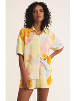Z-Supply Z-Supply Chemise En Lin Tinsley Riviera - Mellow Yellow
