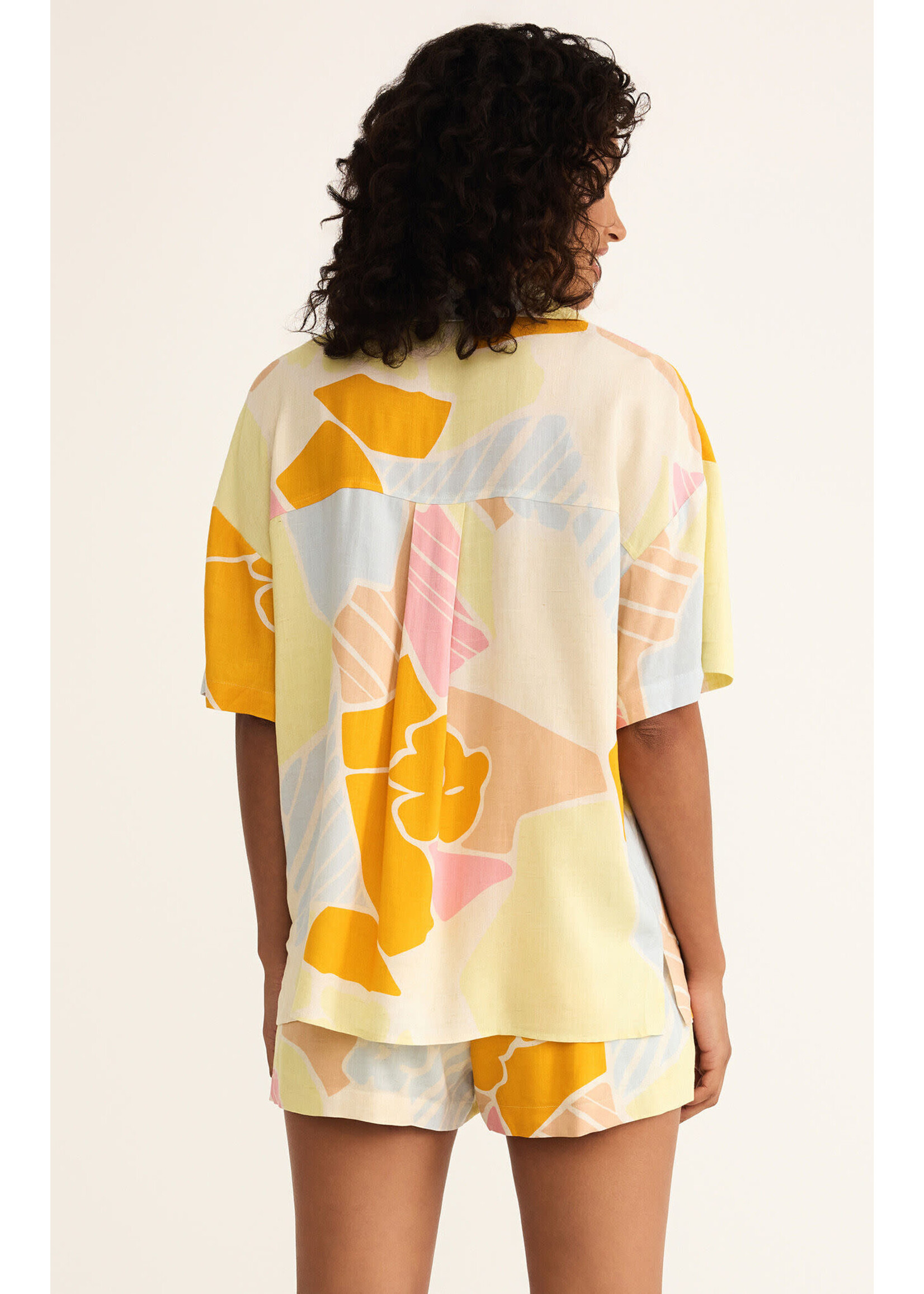 Z-Supply Z-Supply Tinsley Riviera Linen Shirt - Mellow Yellow