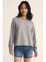 Z-Supply Z-Supply Sweat-Shirt Ellis - Classic Heather Grey