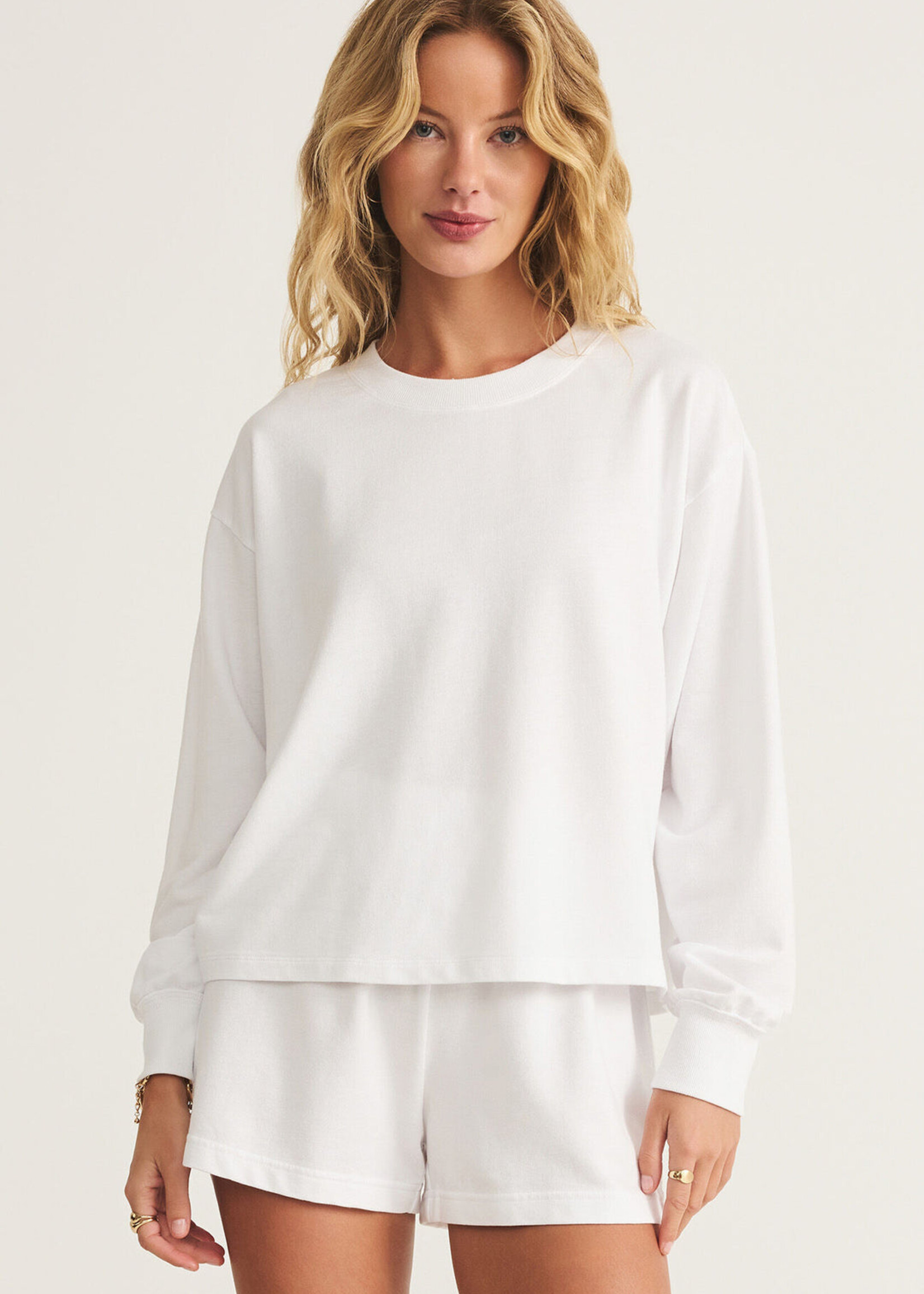 Z-Supply Z-Supply Ellis Sweatshirt - White