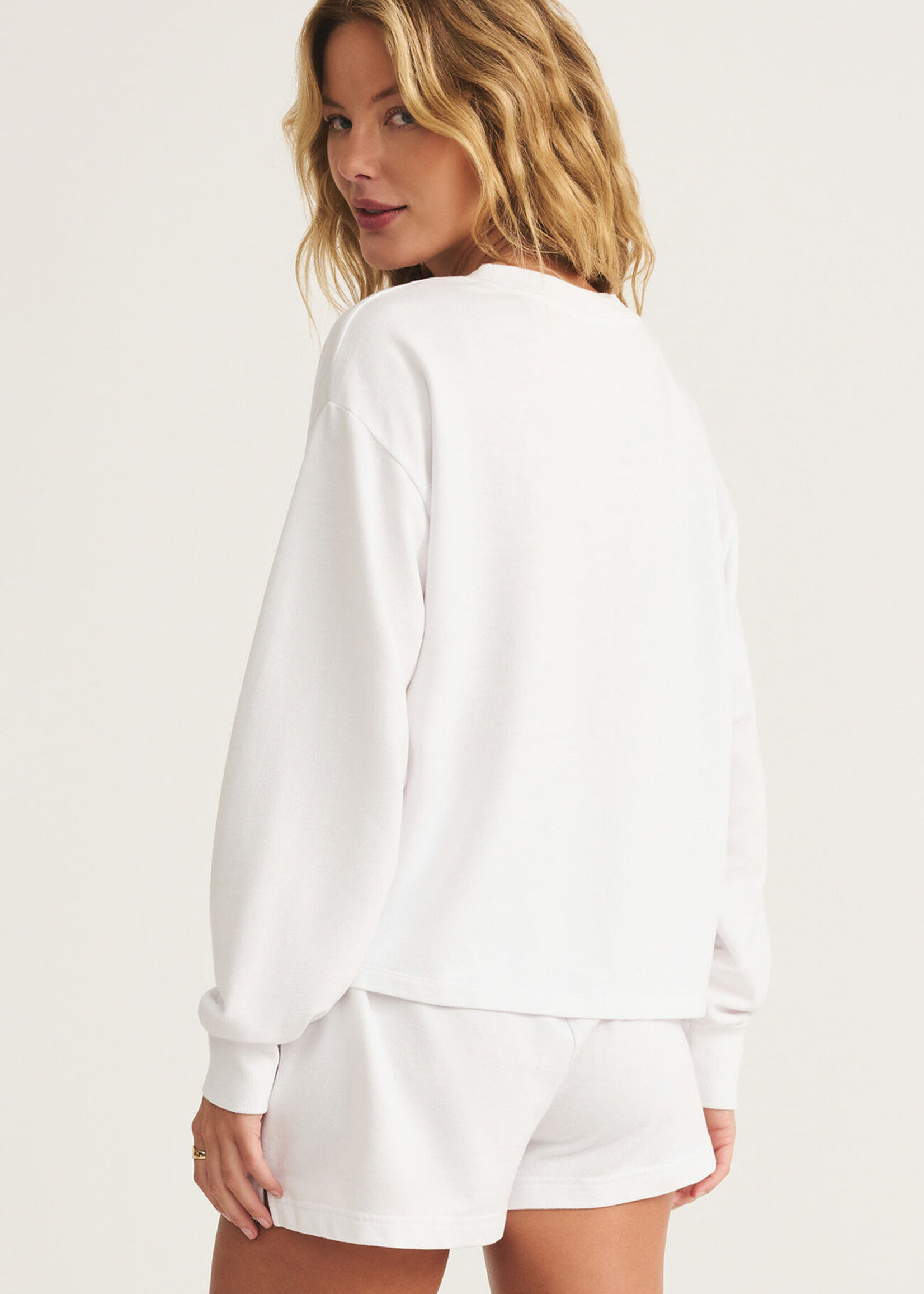 Z-Supply Z-Supply Ellis Sweatshirt - White