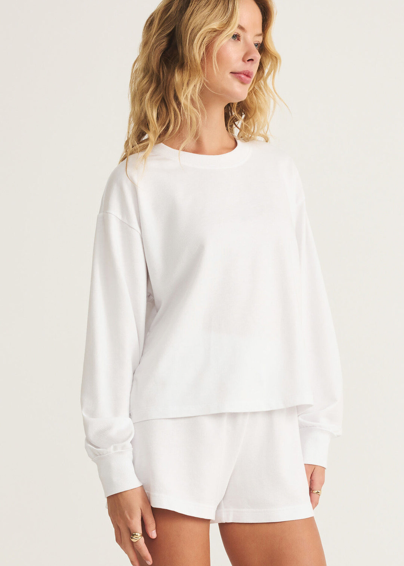 Z-Supply Z-Supply Ellis Sweatshirt - White