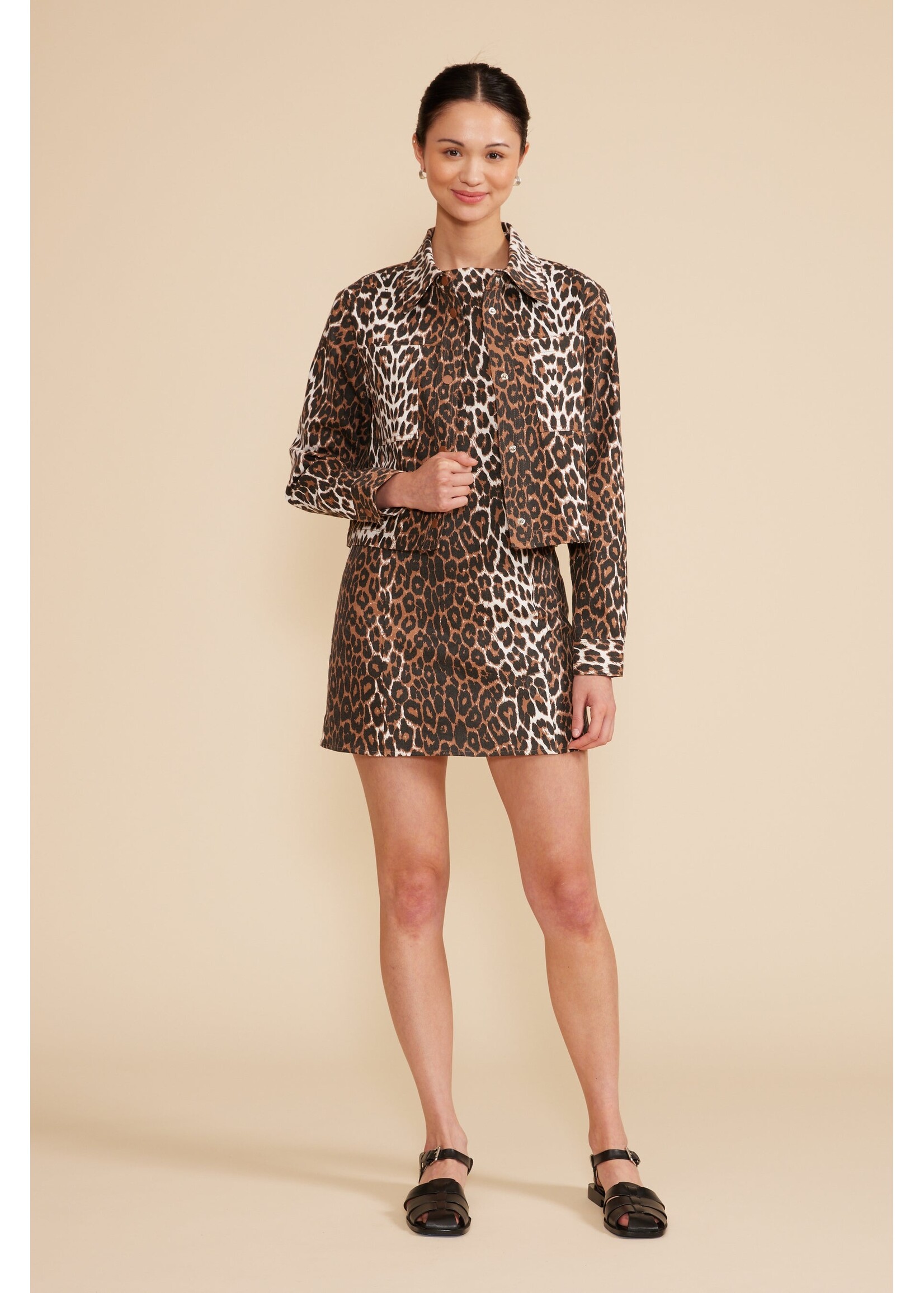 Lucy Paris Lucy Paris Cara Jacket - Leopard