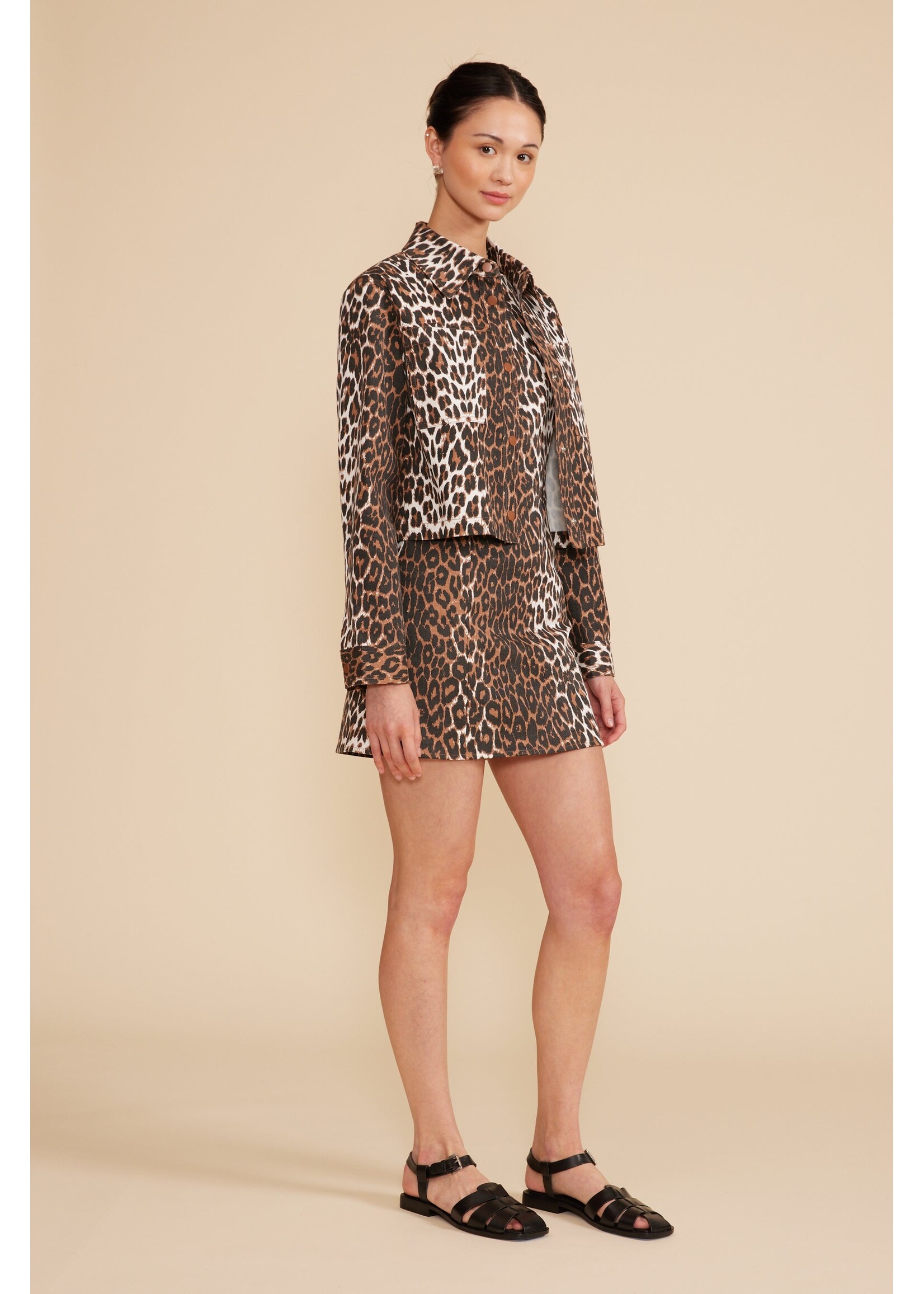 Lucy Paris Lucy Paris Cara Jacket - Leopard