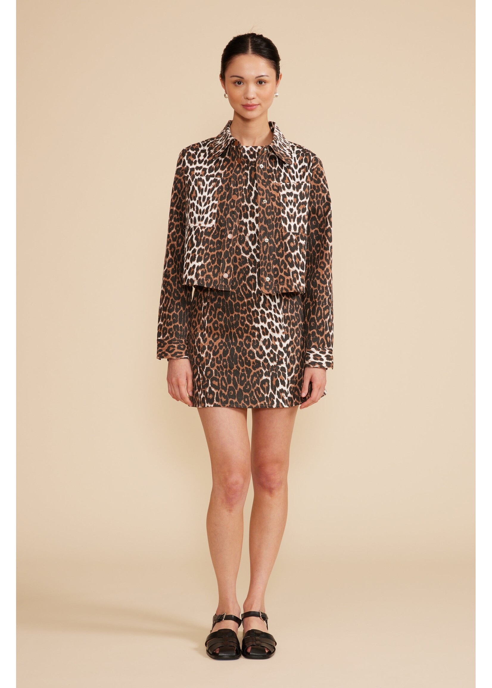 Lucy Paris Lucy Paris Cara Jacket - Leopard
