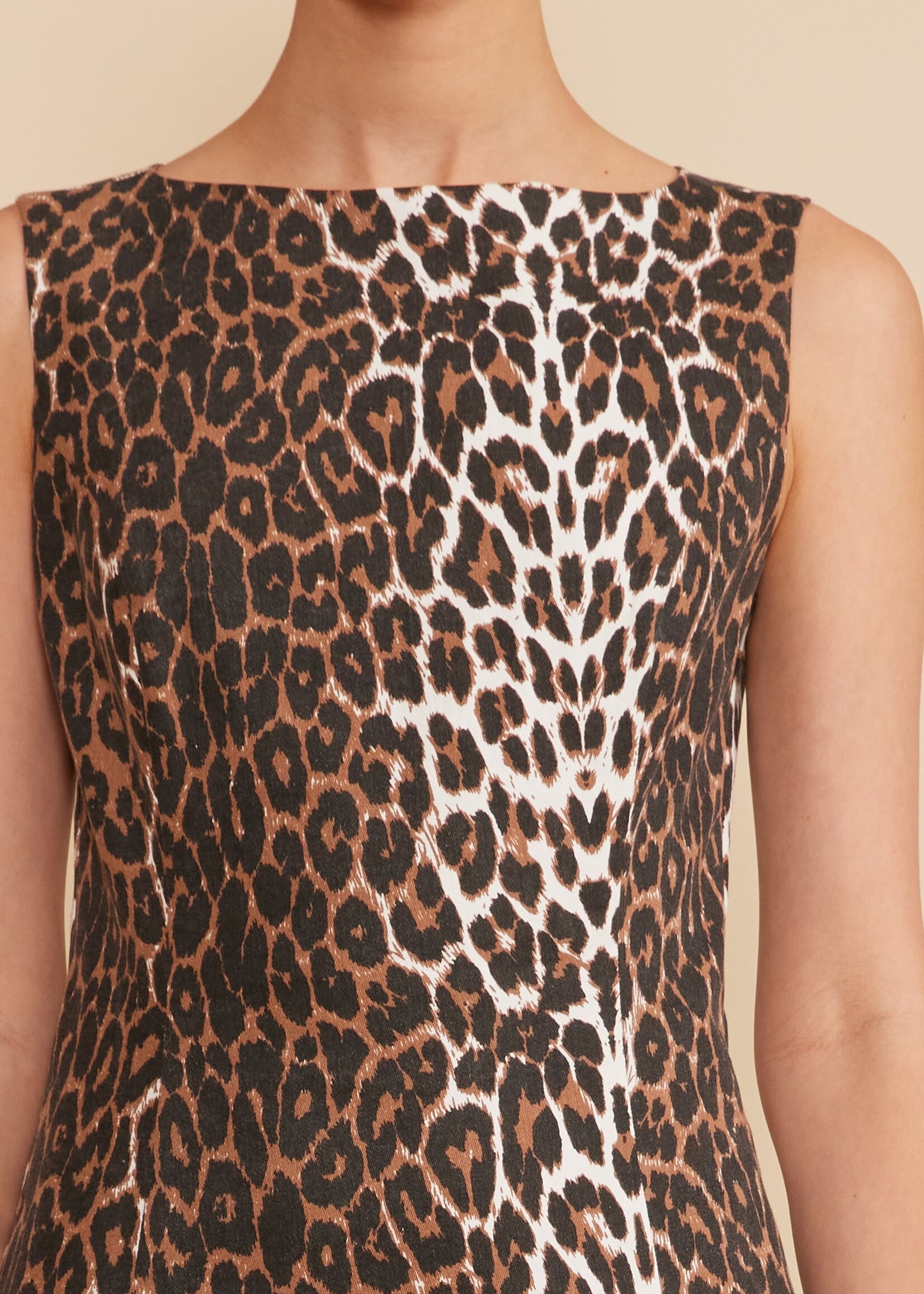 Lucy Paris Lucy Paris Robe Courte Cara - Léopard