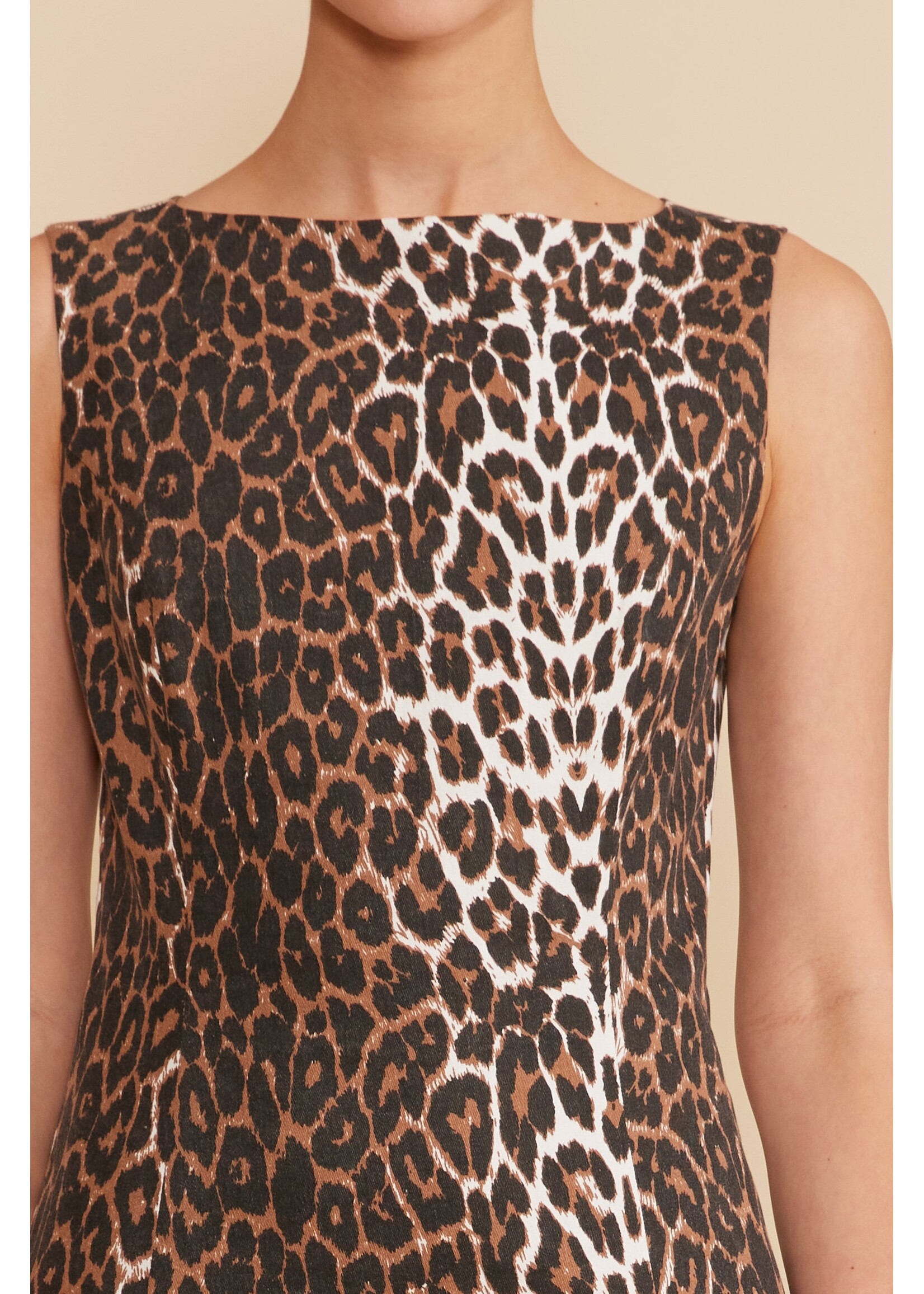 Lucy Paris Lucy Paris Cara Mini Dress - Leopard