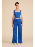 Lucy Paris Lucy Paris Renna Crop Top - Blue
