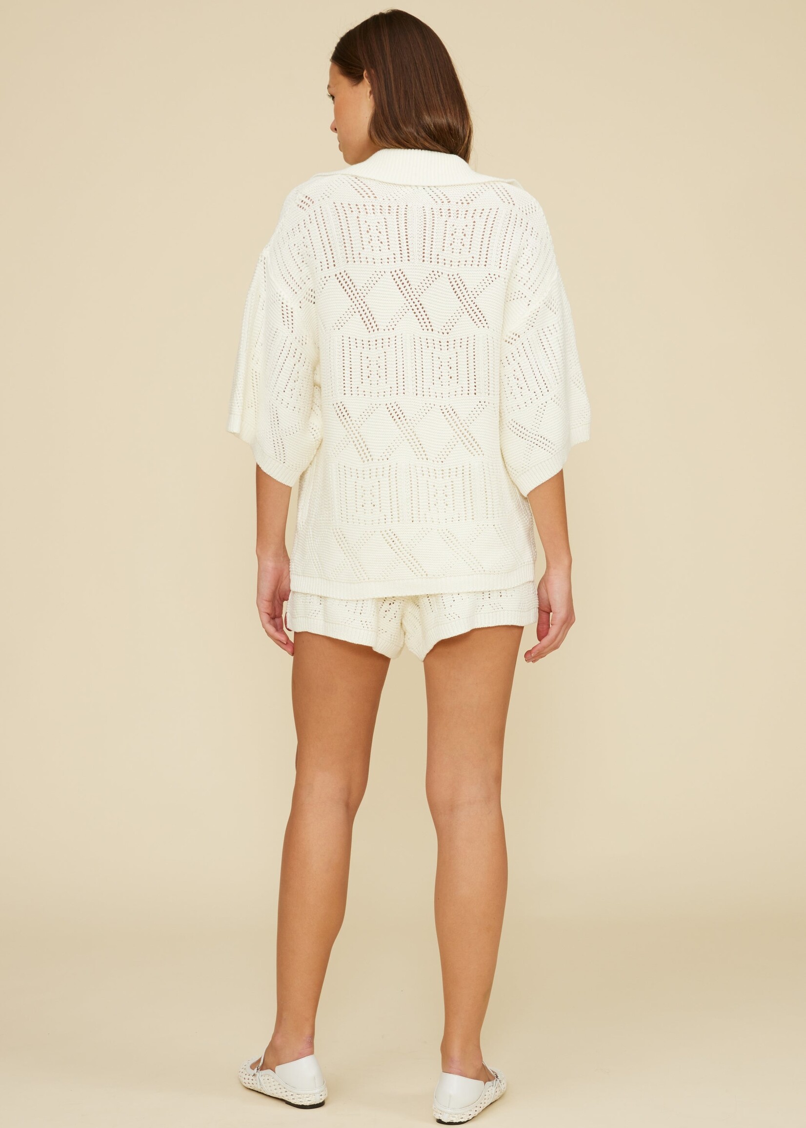 Lucy Paris Lucy Paris Haut En Tricot Alia - Cream