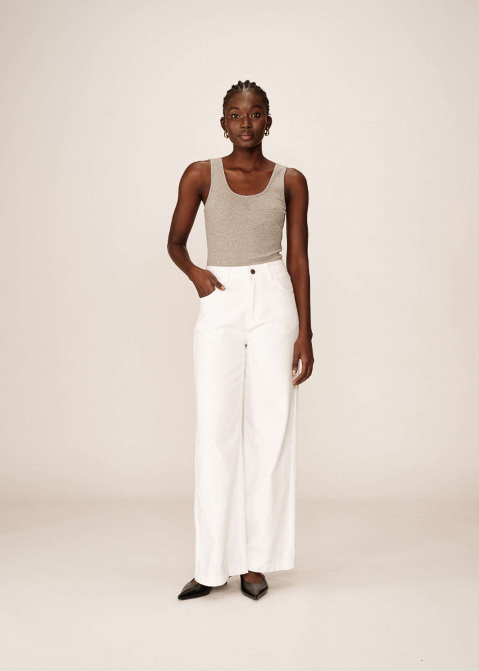 Grace and Mila Grace & Mila Denim James - Blanc