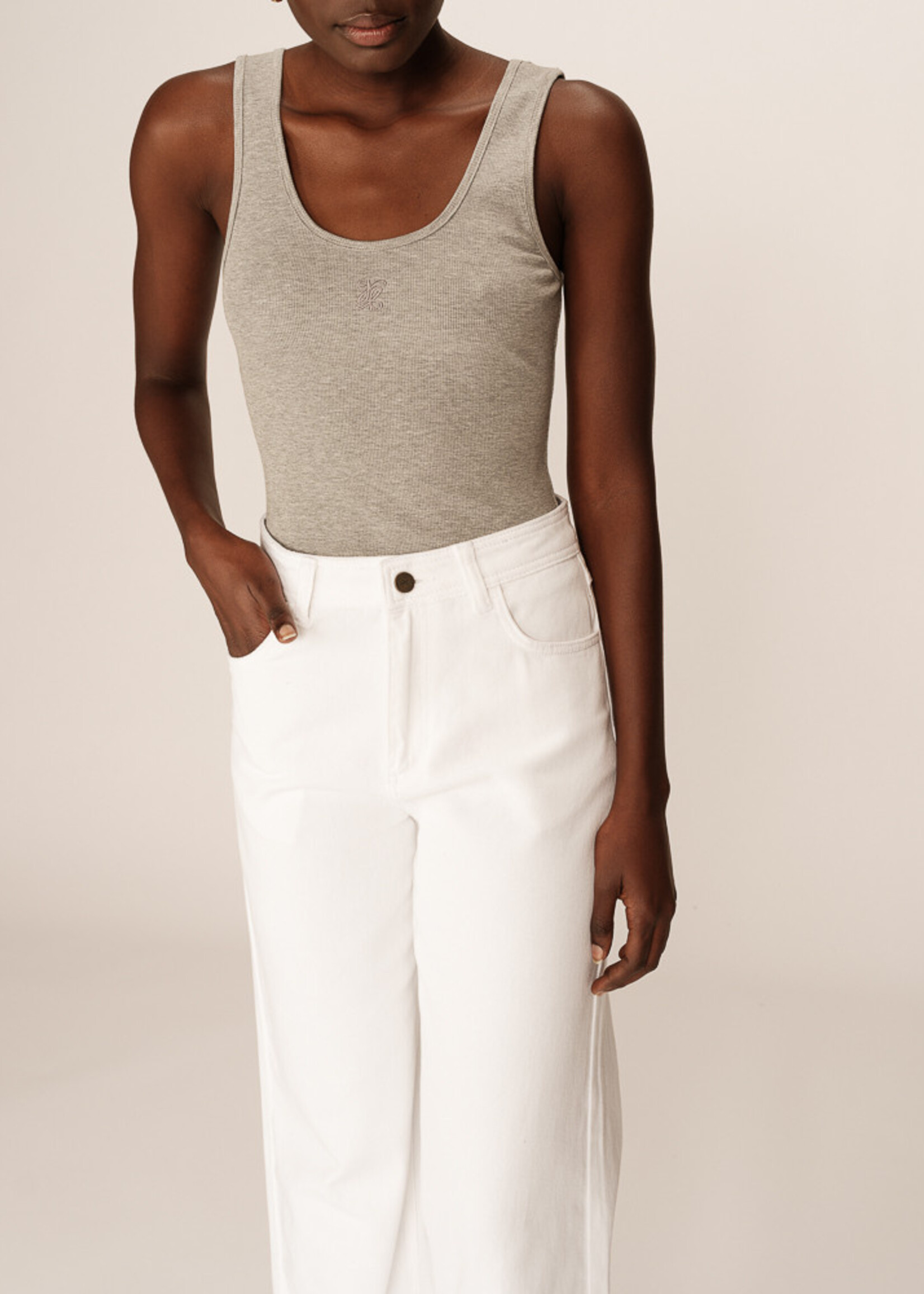 Grace and Mila Grace & Mila Denim James - Blanc