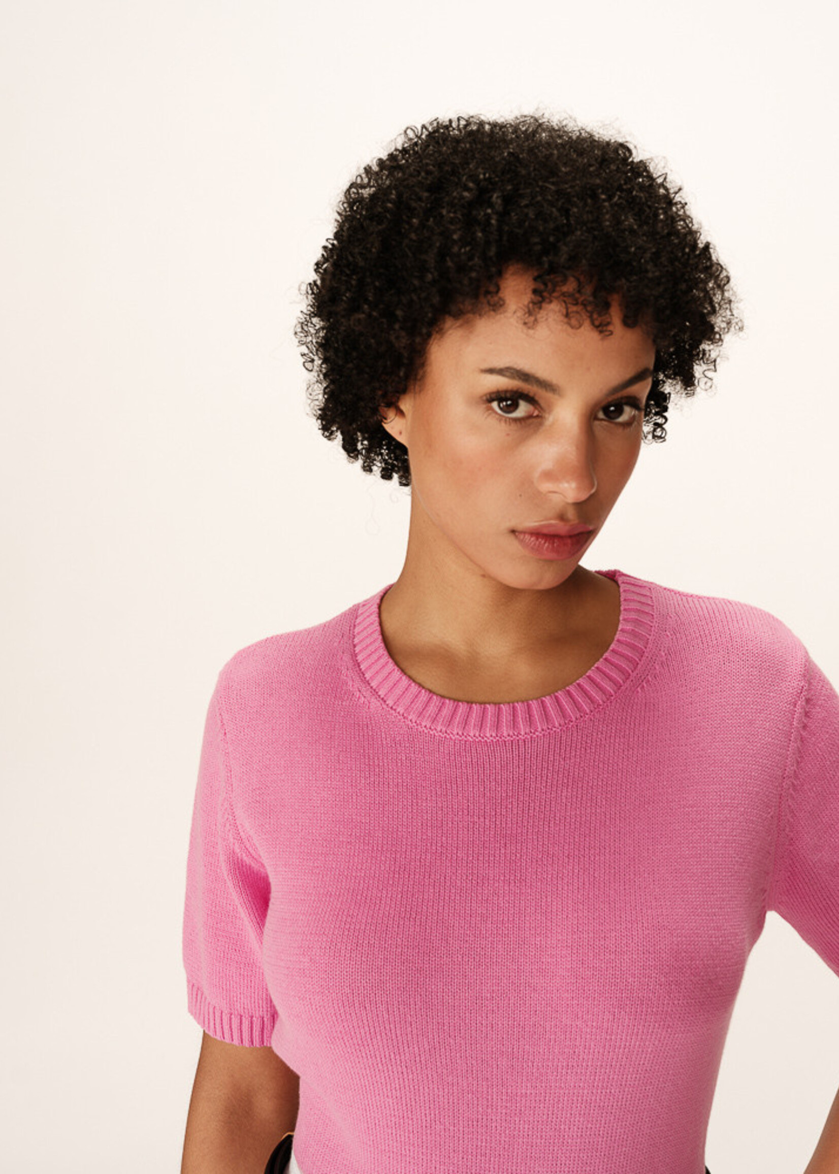 Grace and Mila Grace & Mila Palermo Sweater - Pink