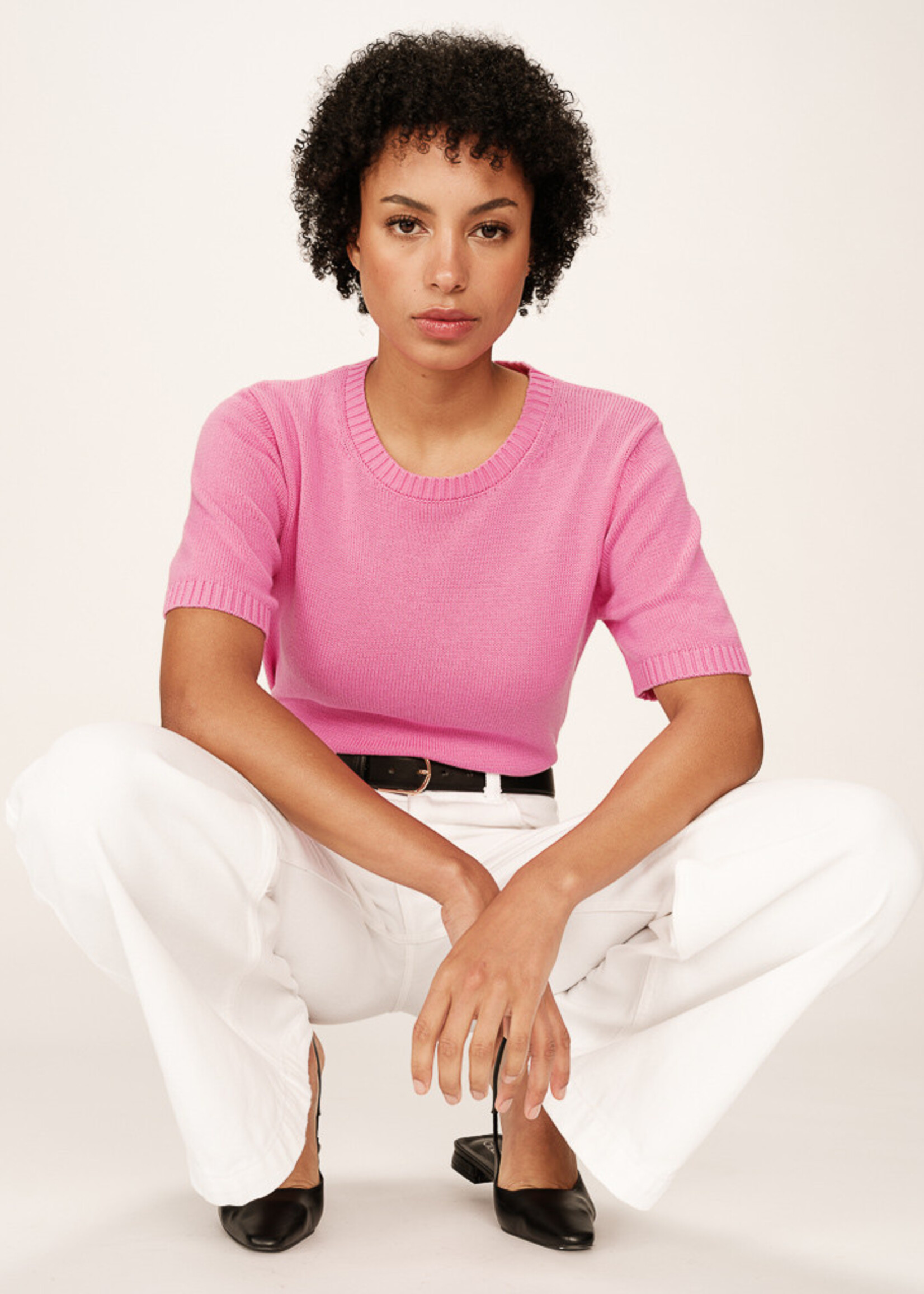 Grace and Mila Grace & Mila Palermo Sweater - Pink