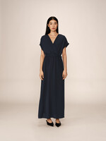 Grace and Mila Grace & Mila Robe Longue Papillon - Marine