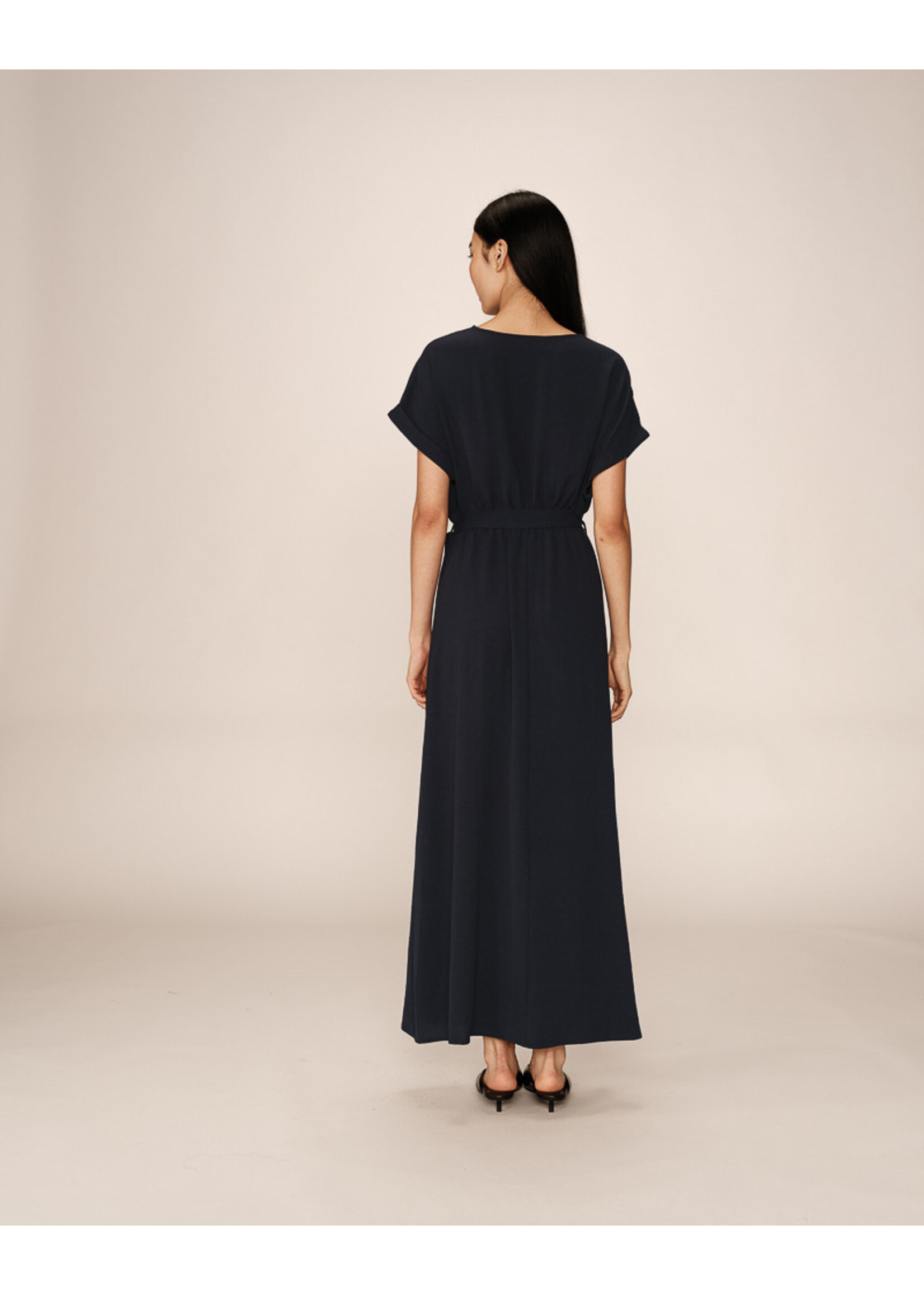 Grace and Mila Grace & Mila Robe Longue Papillon - Marine